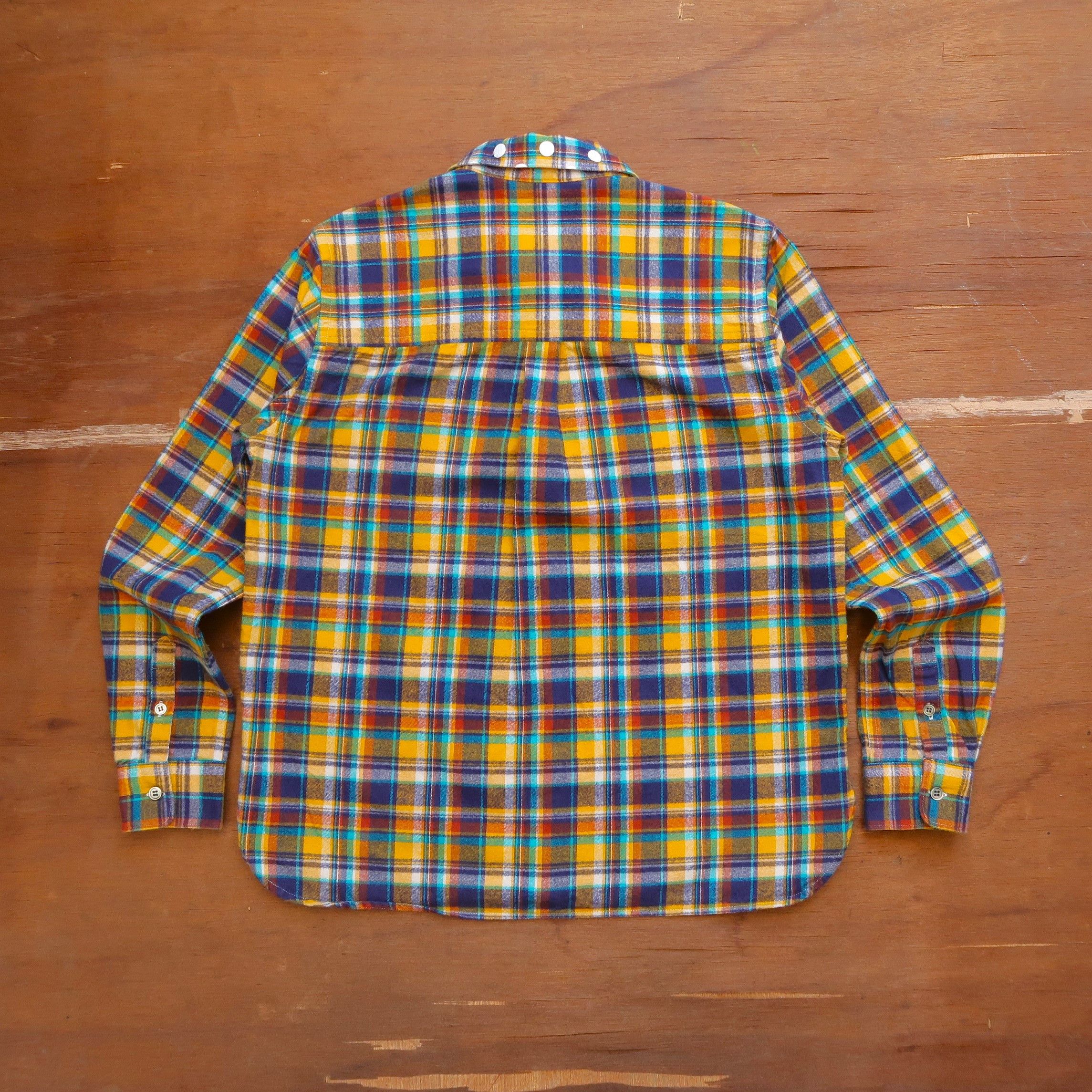 Issey Miyake Vintage Issey Miyake Mercibeaucoup Polka Dot Flannel Shirt Size US M / EU 48-50 / 2 - 2 Thumbnail
