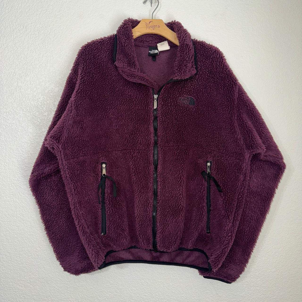 The North Face Vintage Shaggy Plum / Purple The North Face Deep Like Fleece Size US M / EU 48-50 / 2 - 1 Thumbnail