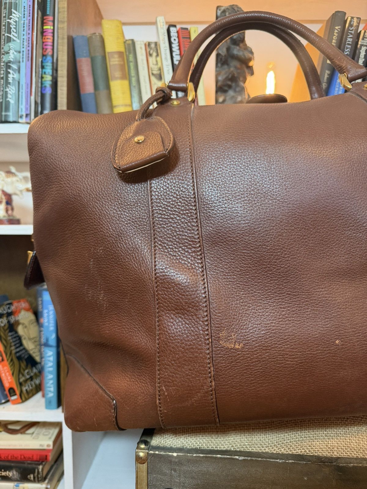Brioni Brioni Leather Duffel Size ONE SIZE - 6 Thumbnail