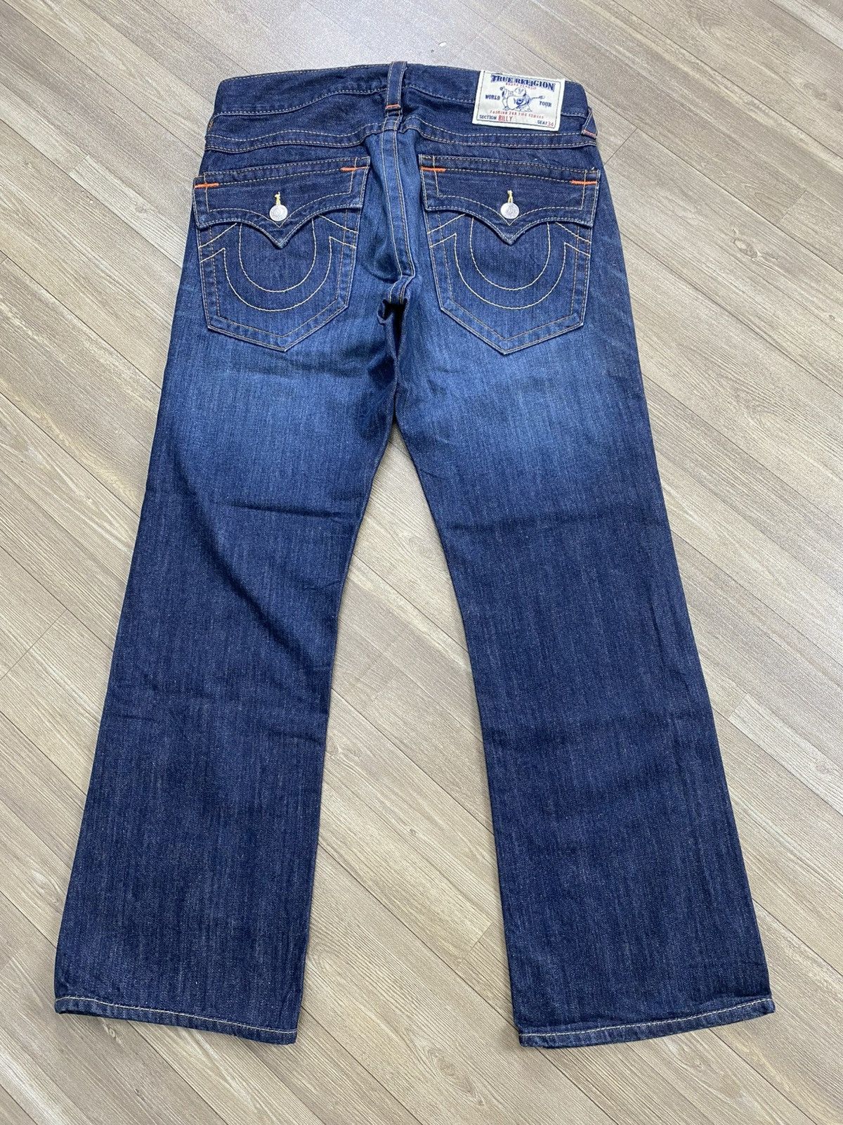 True Religion Vintage True Religion Billy Faded Lgb Style Flared Jeans Y2K Size US 30 / EU 46 - 1 Thumbnail