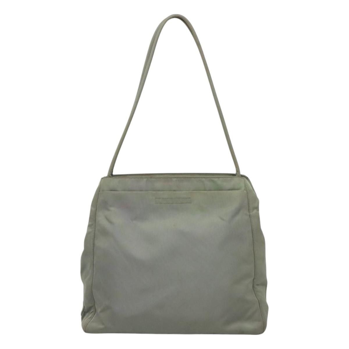 Prada PRADA Tote Bag Nylon Khaki Silver Size ONE SIZE - 2 Thumbnail