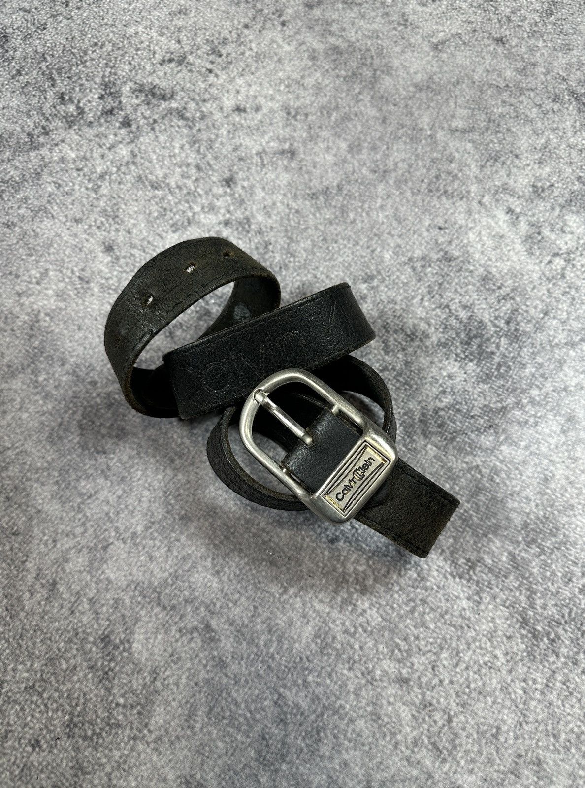 Calvin Klein Y2K Vintage Calvin Klein CK Logo Belts Streetwear Rare USA Size ONE SIZE - 1 Thumbnail