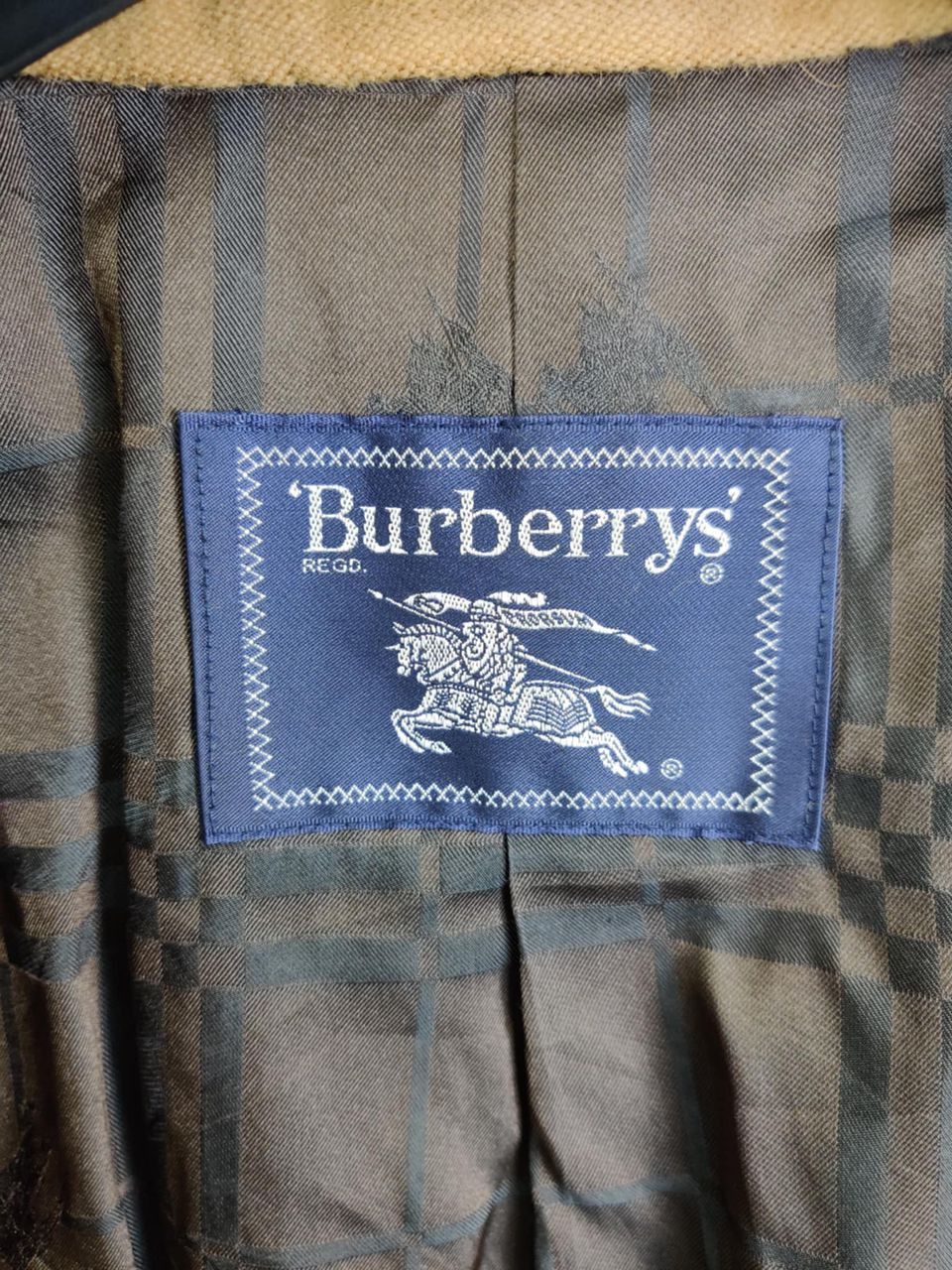 Burberry Vintage Burberry Wool Single Breasted Beige Coat Size US L / EU 52-54 / 3 - 9 Thumbnail