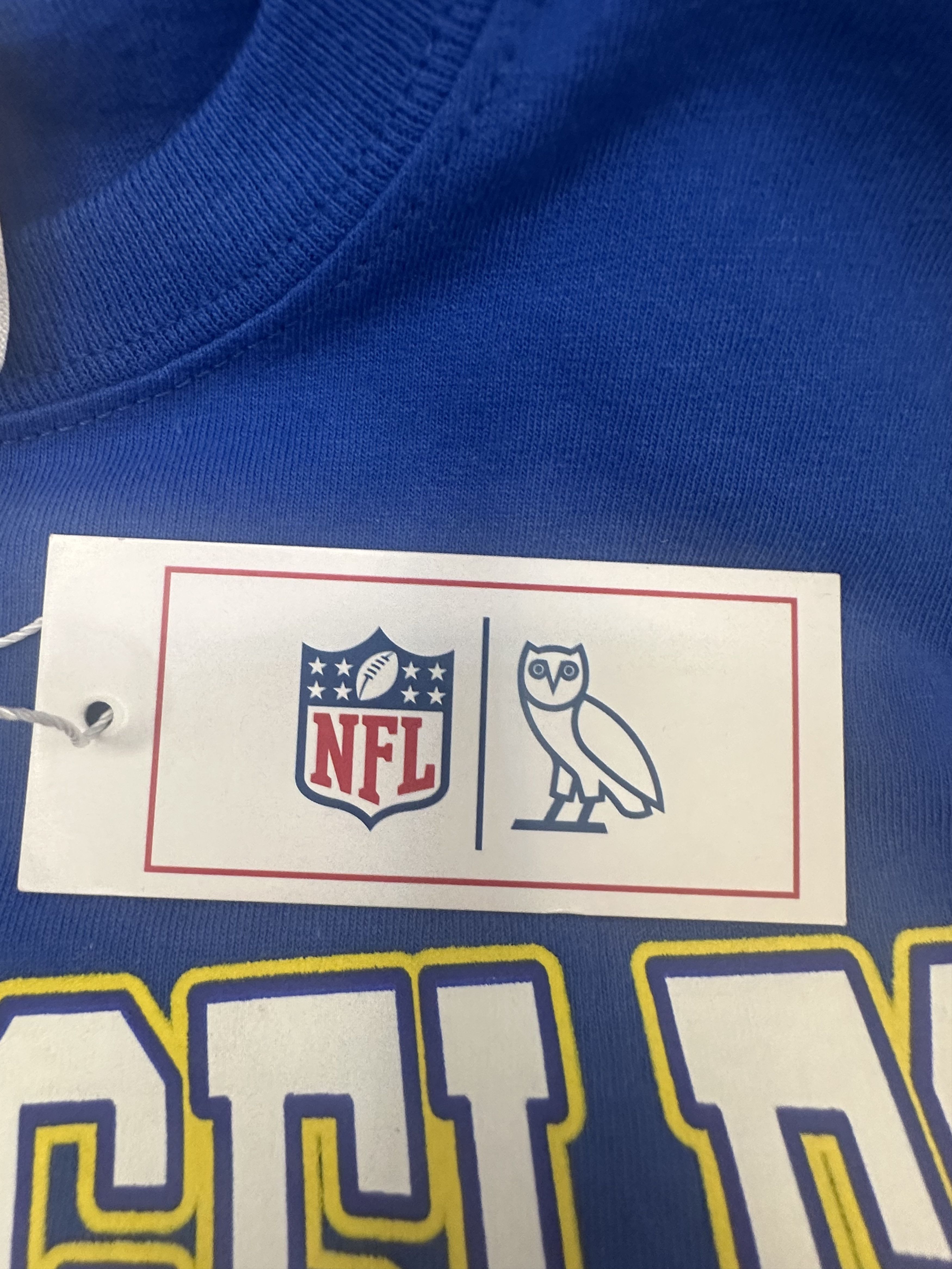 NFL × October's Very Own OVO x NFL Los Angeles Rams Longsleeve T-Shirt LA NWT Size US M / EU 48-50 / 2 - 3 Thumbnail