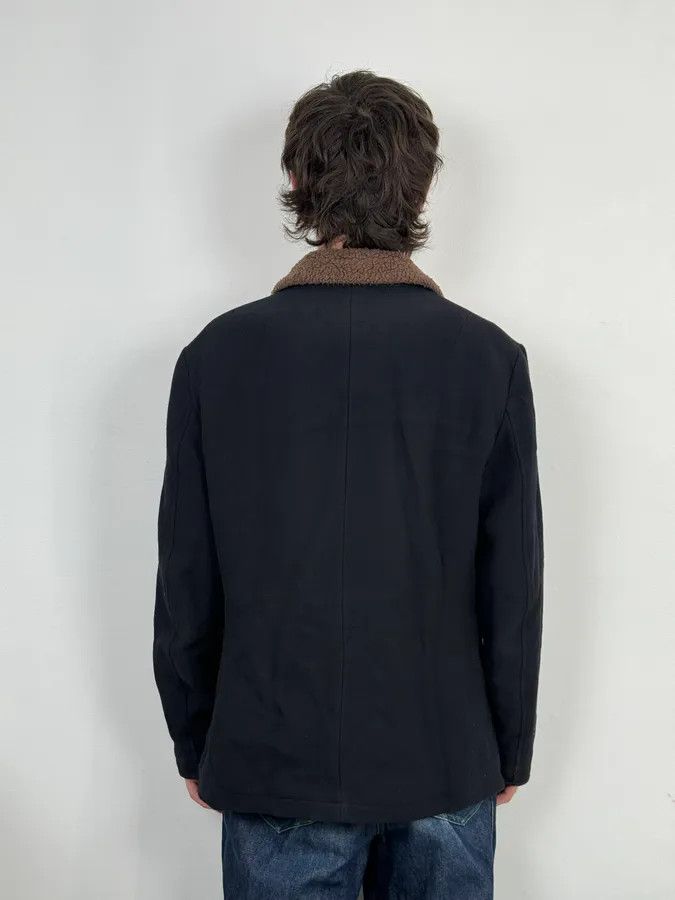 Armani 2000s Armani Navy Wool Peacoat Jacket Size US M / EU 48-50 / 2 - 2 Thumbnail