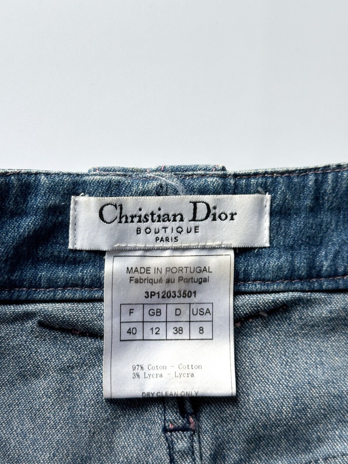 Dior 2000s Christian Dior by Galliano Size 28" / US 6 / IT 42 - 5 Thumbnail