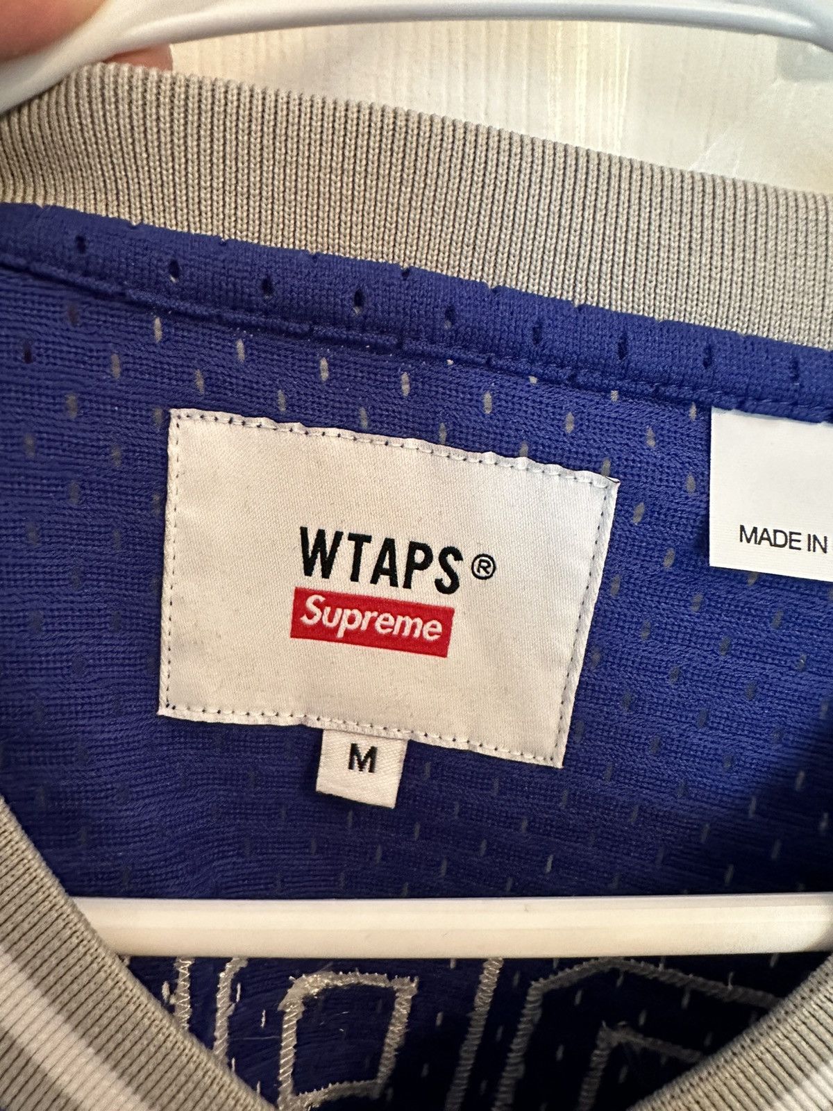 Supreme × Wtaps Supreme WTAPS Mitchell & Ness Hockey Jersey Size US M / EU 48-50 / 2 - 3 Thumbnail