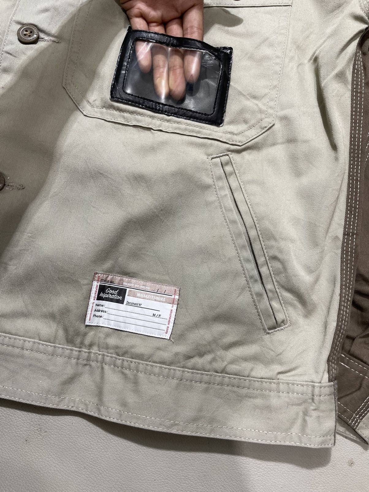 Maison MIHARA YASUHIRO × Uniqlo Maison Mihara Yasuhiro x Uniqlo Hybrid Jacket Size US XL / EU 56 / 4 - 4 Thumbnail