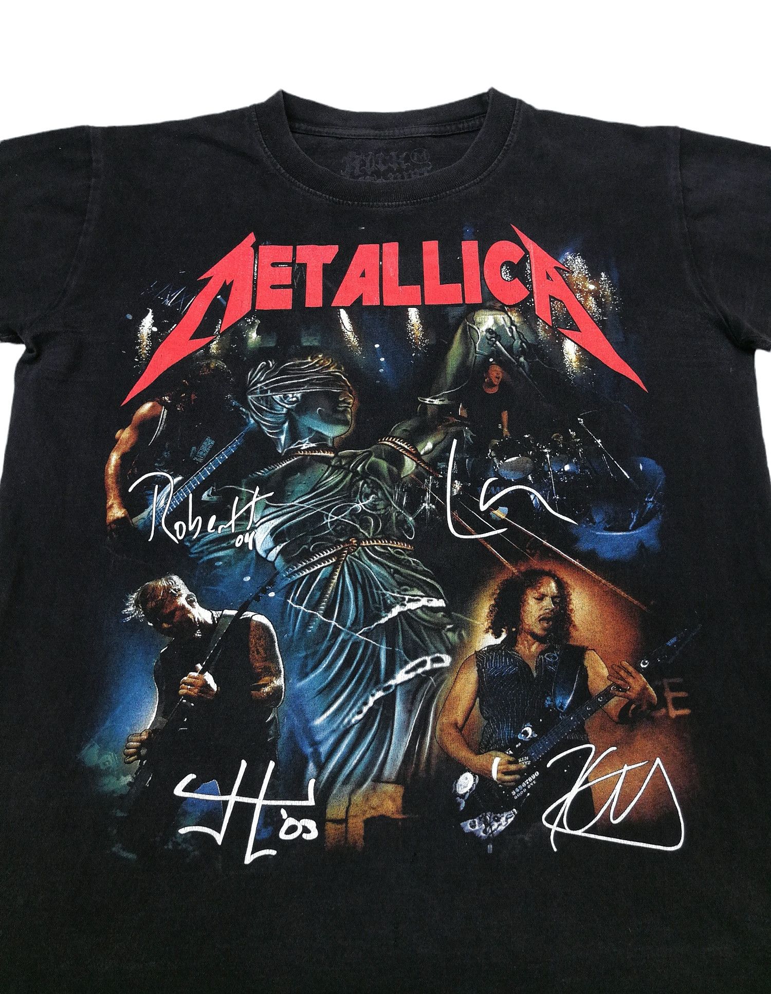 Band Tees × Metallica Rock Machine Metallica T-Shirt Rock Overprint Size US S / EU 44-46 / 1 - 7 Thumbnail
