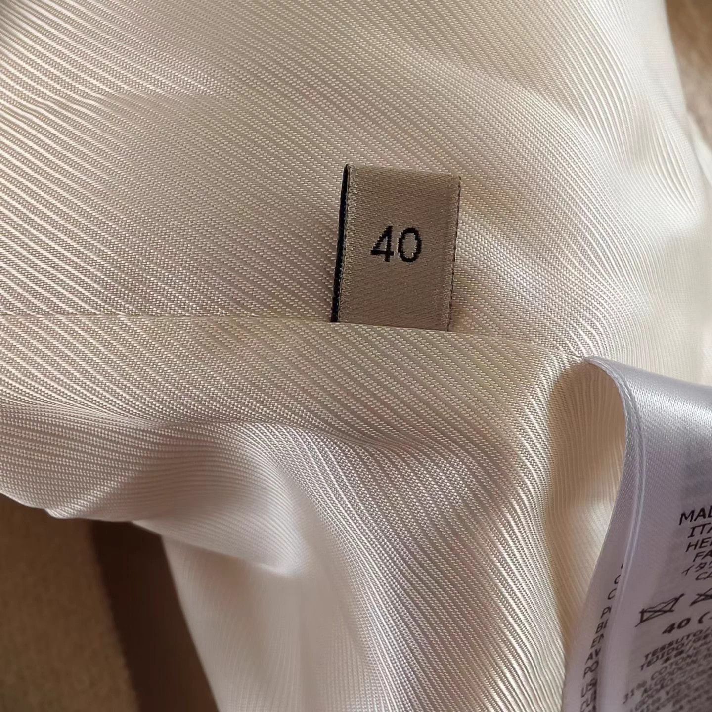 Gucci GUCCI White Single-Breasted Lapel Jacket Women's 40 Size M / US 6-8 / IT 42-44 - 6 Thumbnail