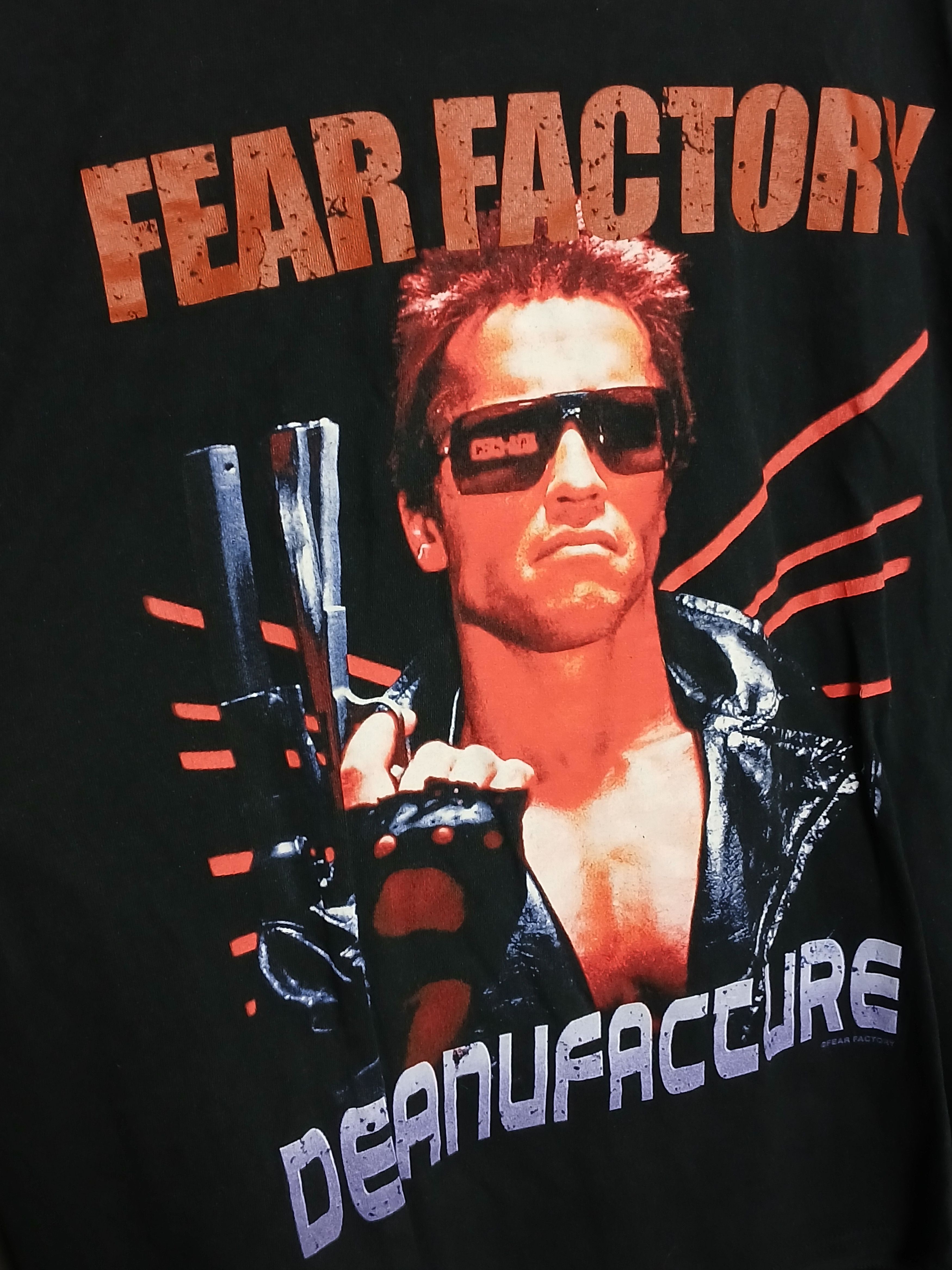 Band Tees Fear Factory Demanufacture T-Shirt Size US M / EU 48-50 / 2 - 3 Thumbnail