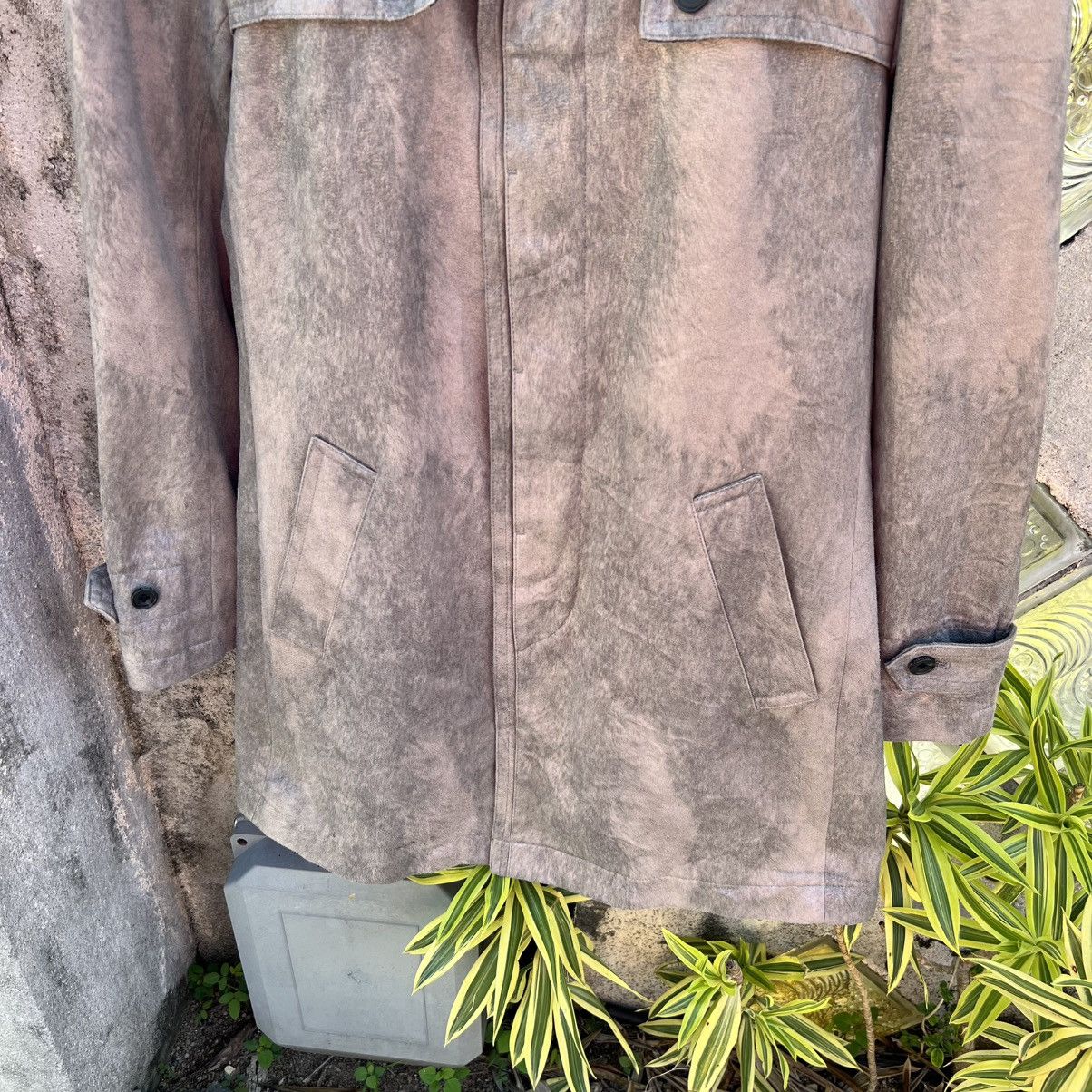Tornado Mart “TORNADO MART” WASHED GREY CAR COAT JACKET Size US L / EU 52-54 / 3 - 5 Thumbnail