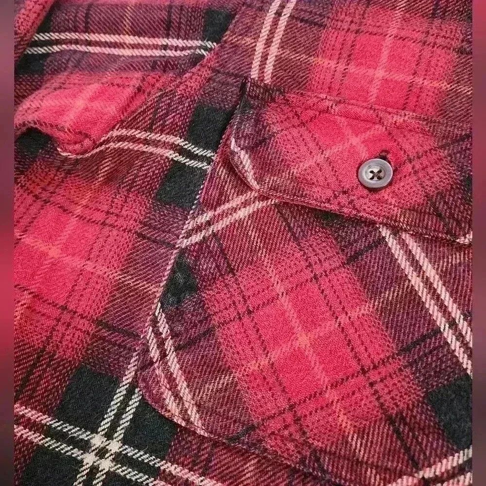 Lumberjack CE Schmidt Workwear Red Plaid Work Shacket Shirt Size US L / EU 52-54 / 3 - 9 Thumbnail