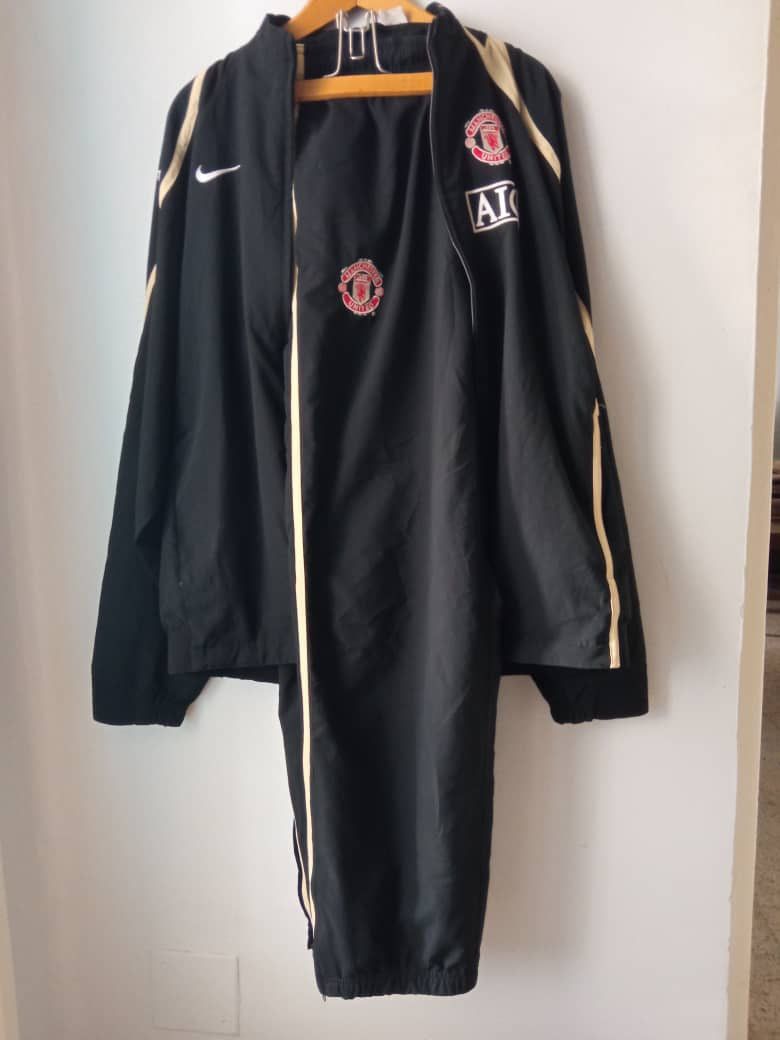 Nike Vintage Nike Manchester United AIG tracksuit Nylon