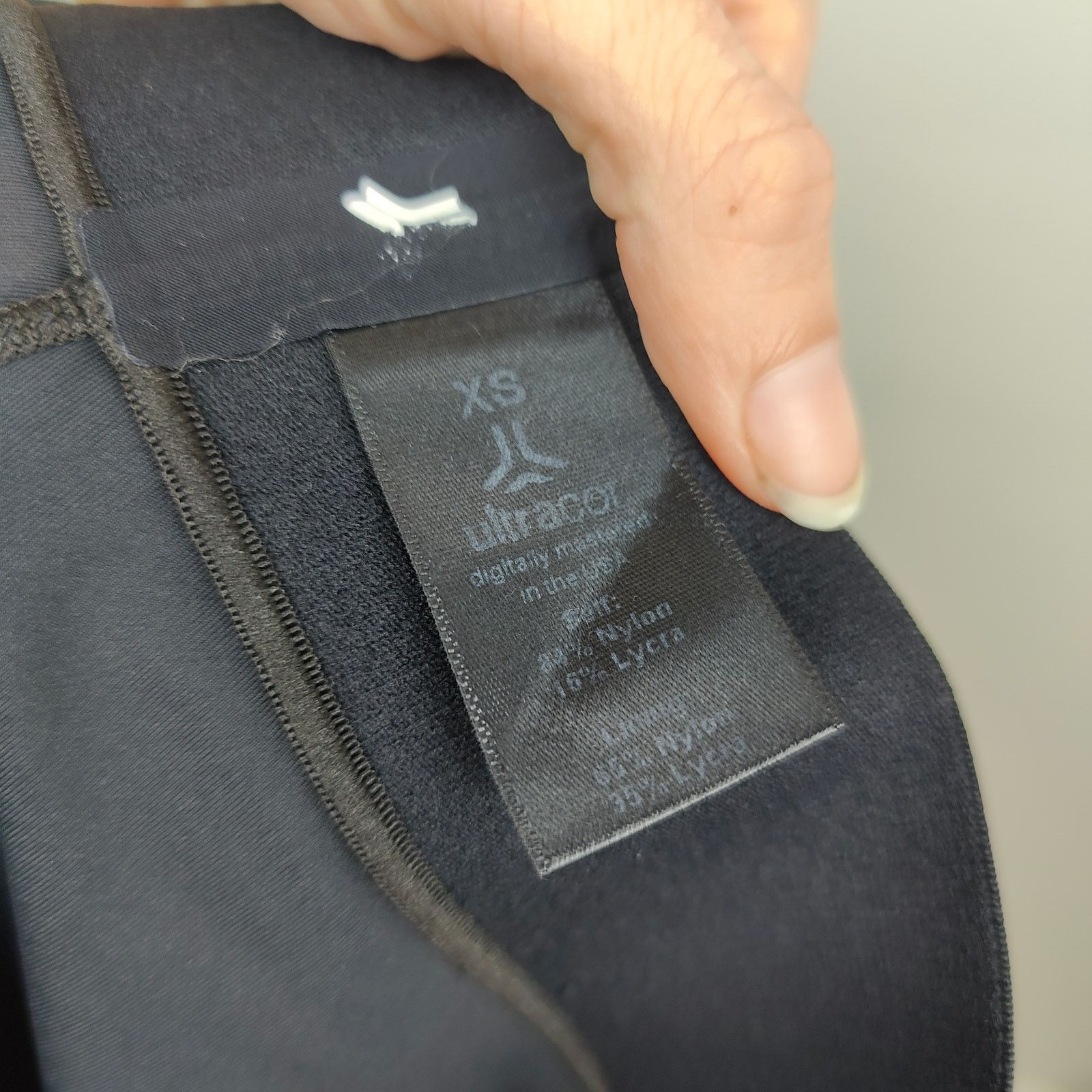 Other Ultracor Ultra Silk Bolt Legging XS Nero Gold Lightning Size 26" / US 2 / IT 38 - 6 Thumbnail