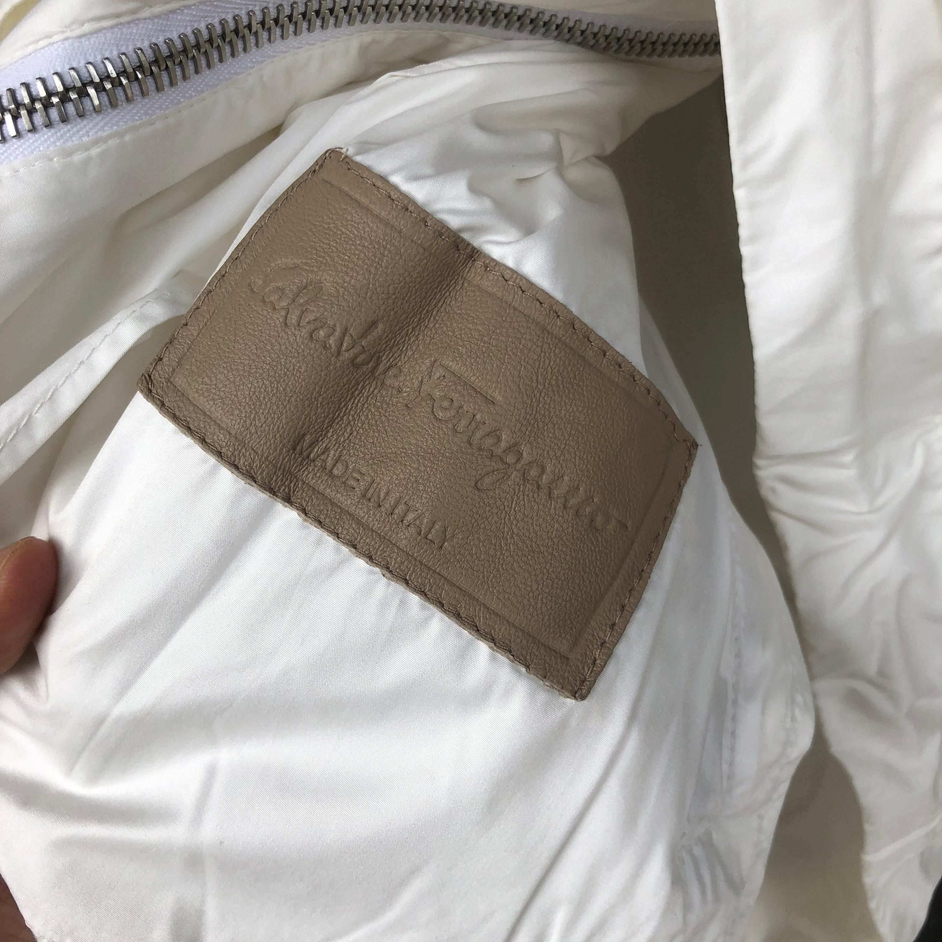 Salvatore Ferragamo Salvatore Ferragamo Multipocket White Jacket Size US L / EU 52-54 / 3 - 7 Thumbnail