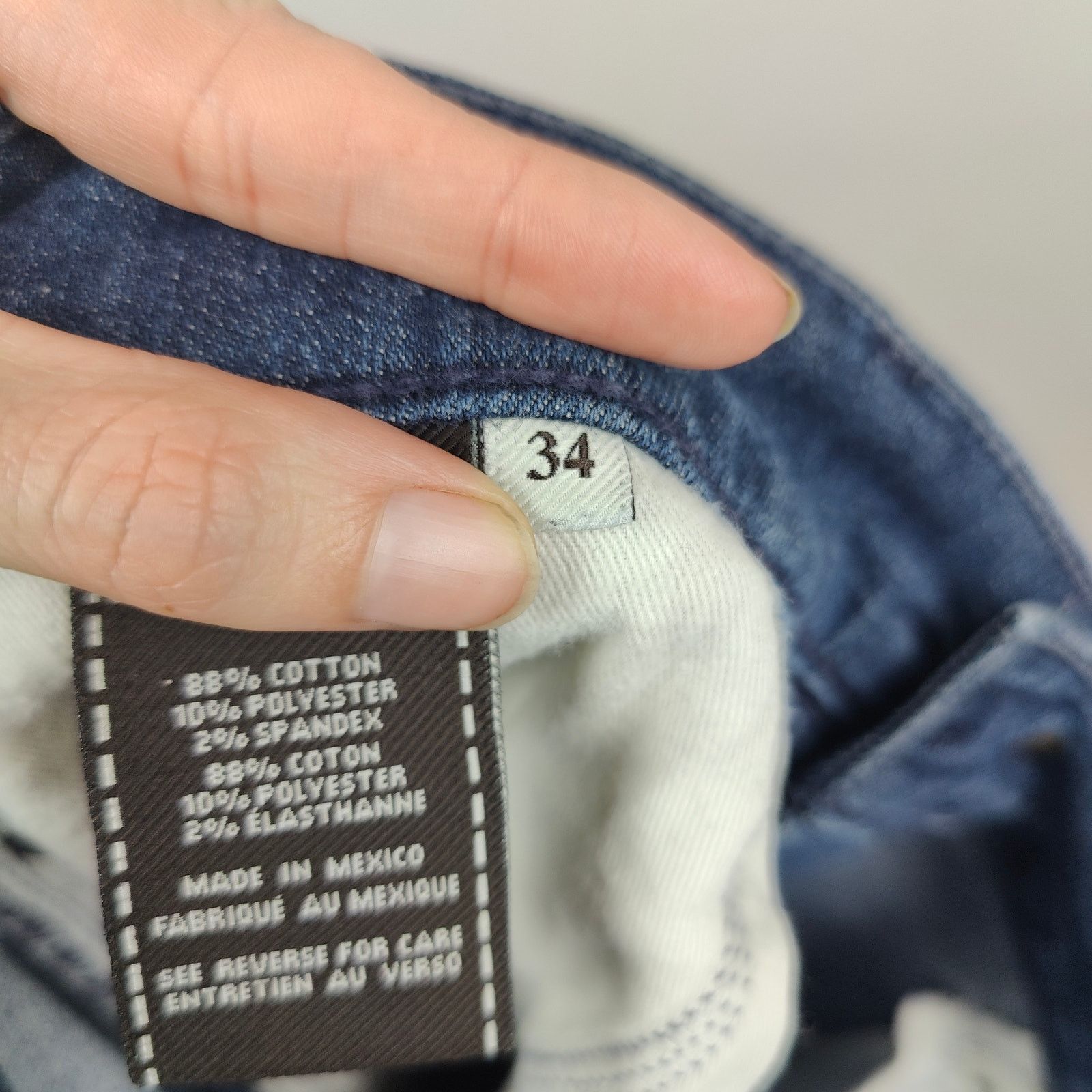 7 For All Mankind Vintage Y2K 7 For All Mankind A Pocket Straight Jeans Men 34 Size US 34 / EU 50 - 8 Thumbnail