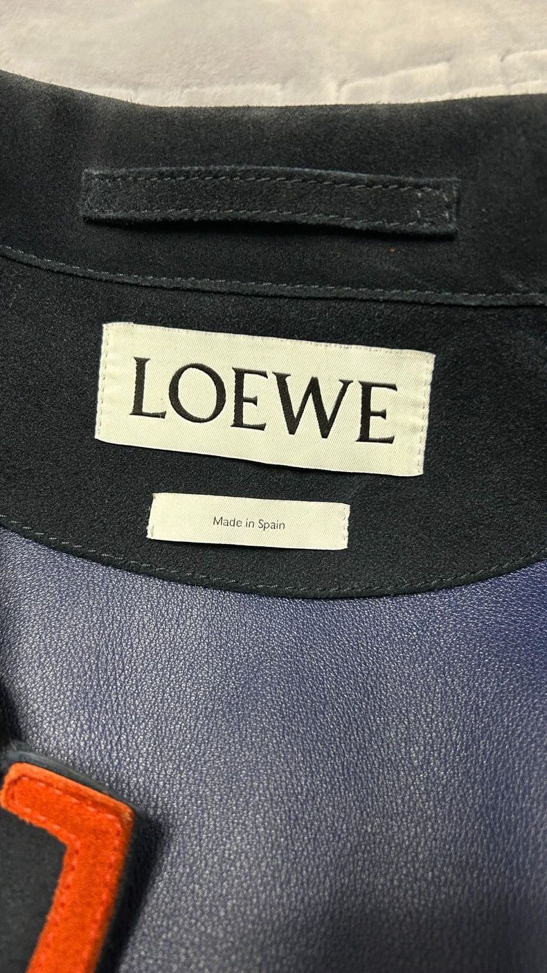 Loewe LOEWE A leather windbreaker Size L / US 10 / IT 46 - 7 Thumbnail