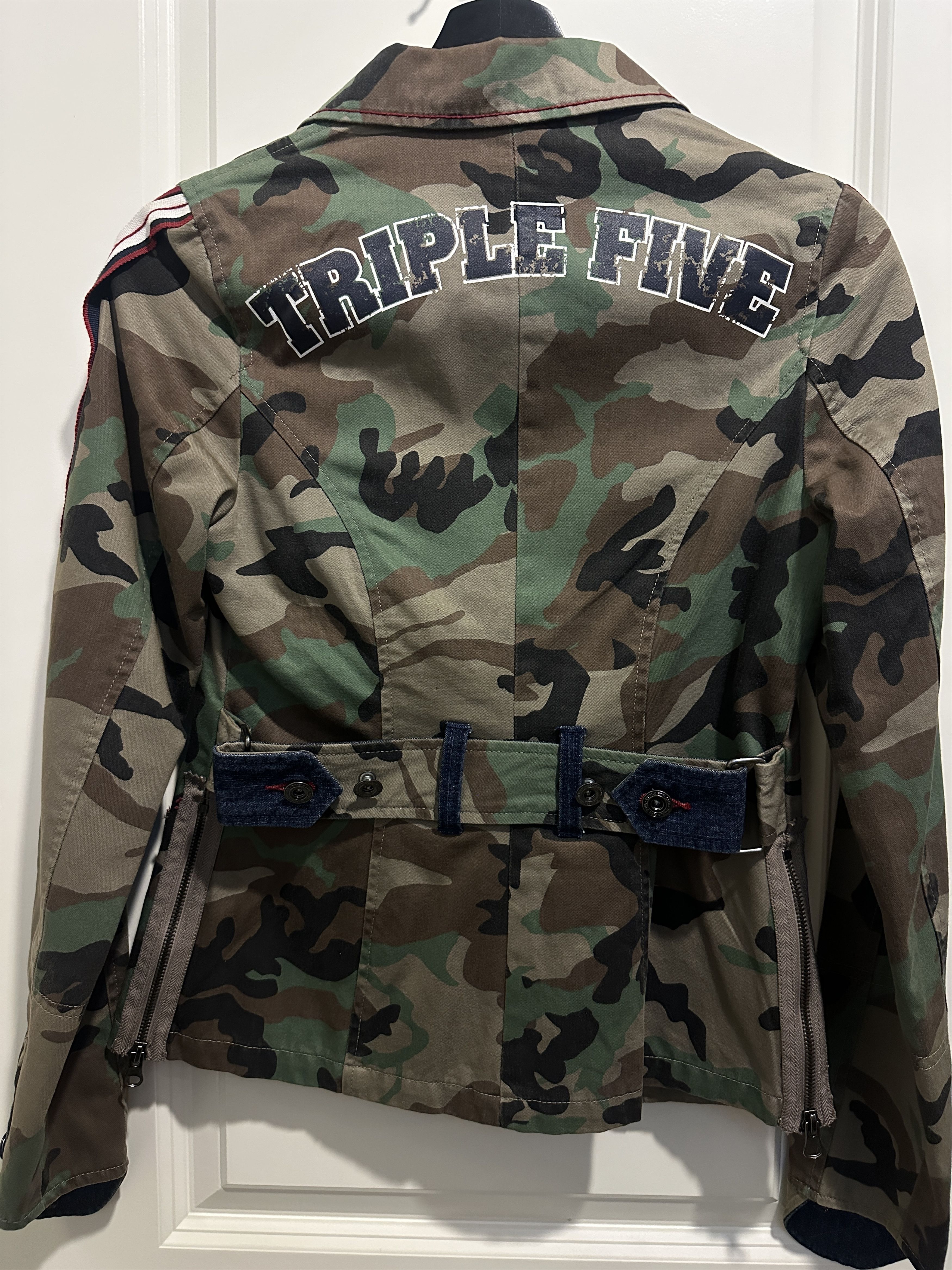 Triple 5 Soul vintage Triple Five Soul E89 camouflage blazer jacket Size S / US 4 / IT 40 - 6 Thumbnail