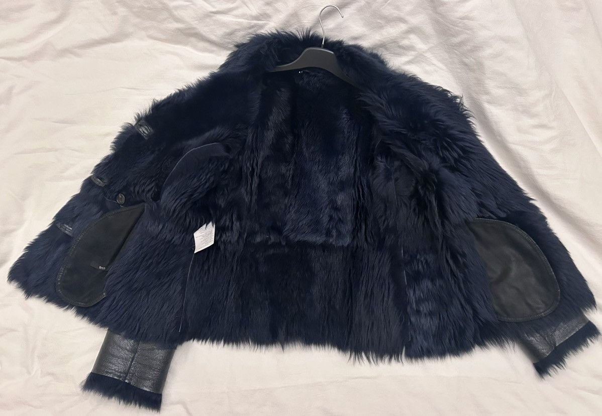 Hugo Boss Leather Shearling Jacket Size S / US 4 / IT 40 - 3 Thumbnail