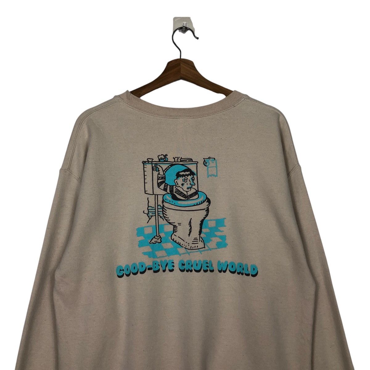 Cartoon Network × Japanese Brand 📌Vintage Sweatshirt Cartoon Big Logo Design Size US M / EU 48-50 / 2 - 10 Thumbnail