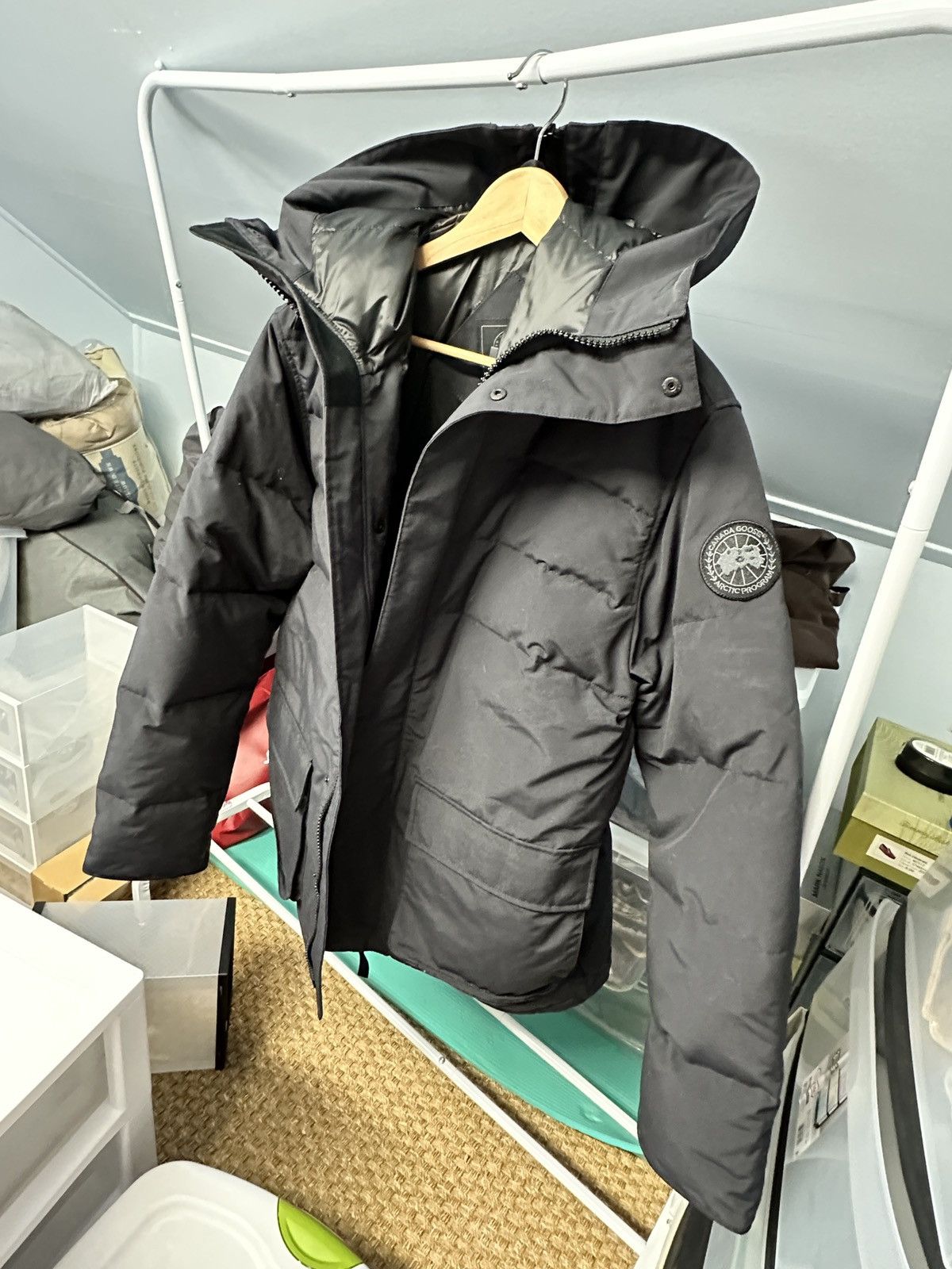 Canada Goose Canada Goose Wedgemount Parka black XL | Grailed