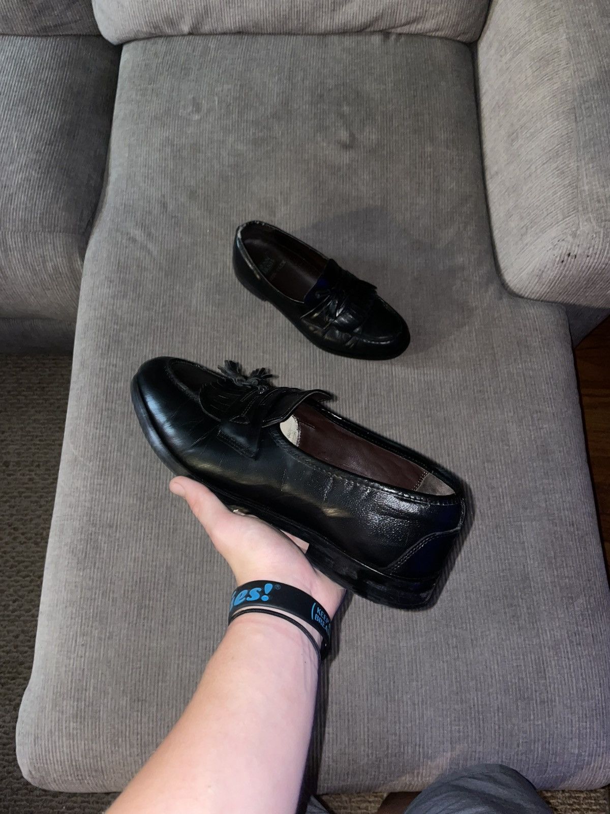 Nunn Bush Nunn Bush Black Loafers Size US 11 / EU 44 - 1 Thumbnail