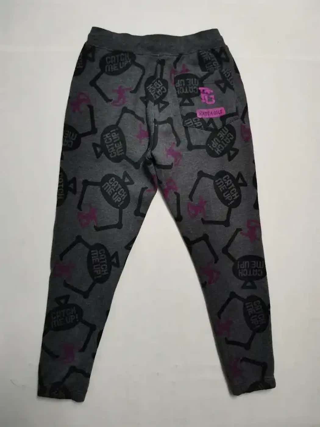 Vintage Full Print Catch Me Up Jogger Pants Size US 26 / EU 42 - 11 Thumbnail