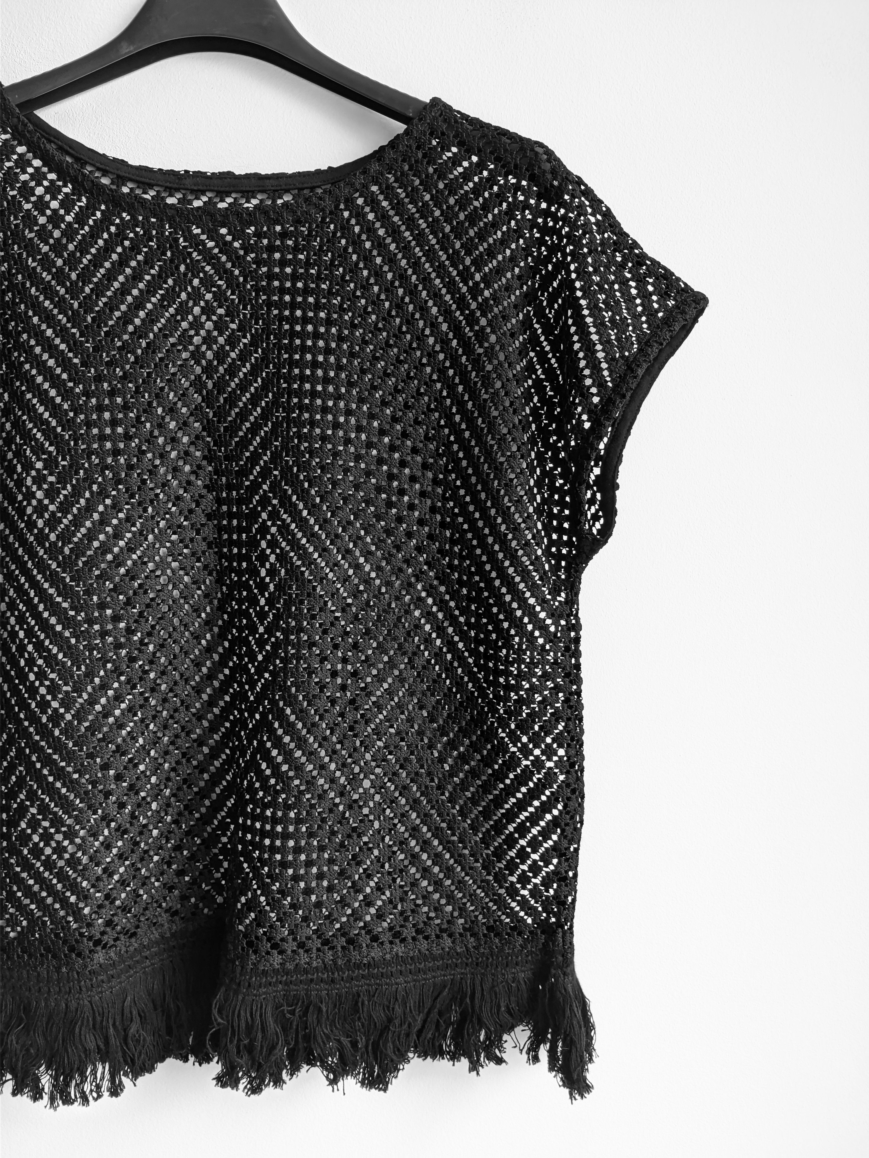 Vintage VIntage grunge avant garde mesh shirt top y2k Size M / US 6-8 / IT 42-44 - 4 Thumbnail