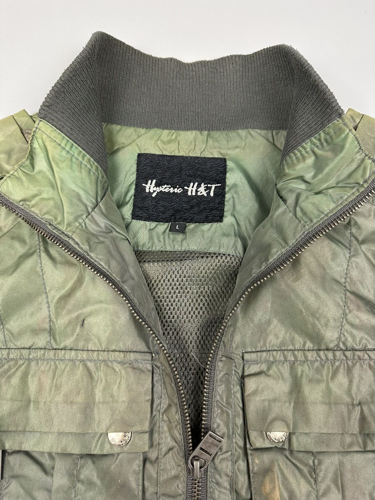 Hysteric Glamour × Japanese Brand Vintage Hysteric Glamour Tactical Bomber Jacket Size US L / EU 52-54 / 3 - 9 Thumbnail