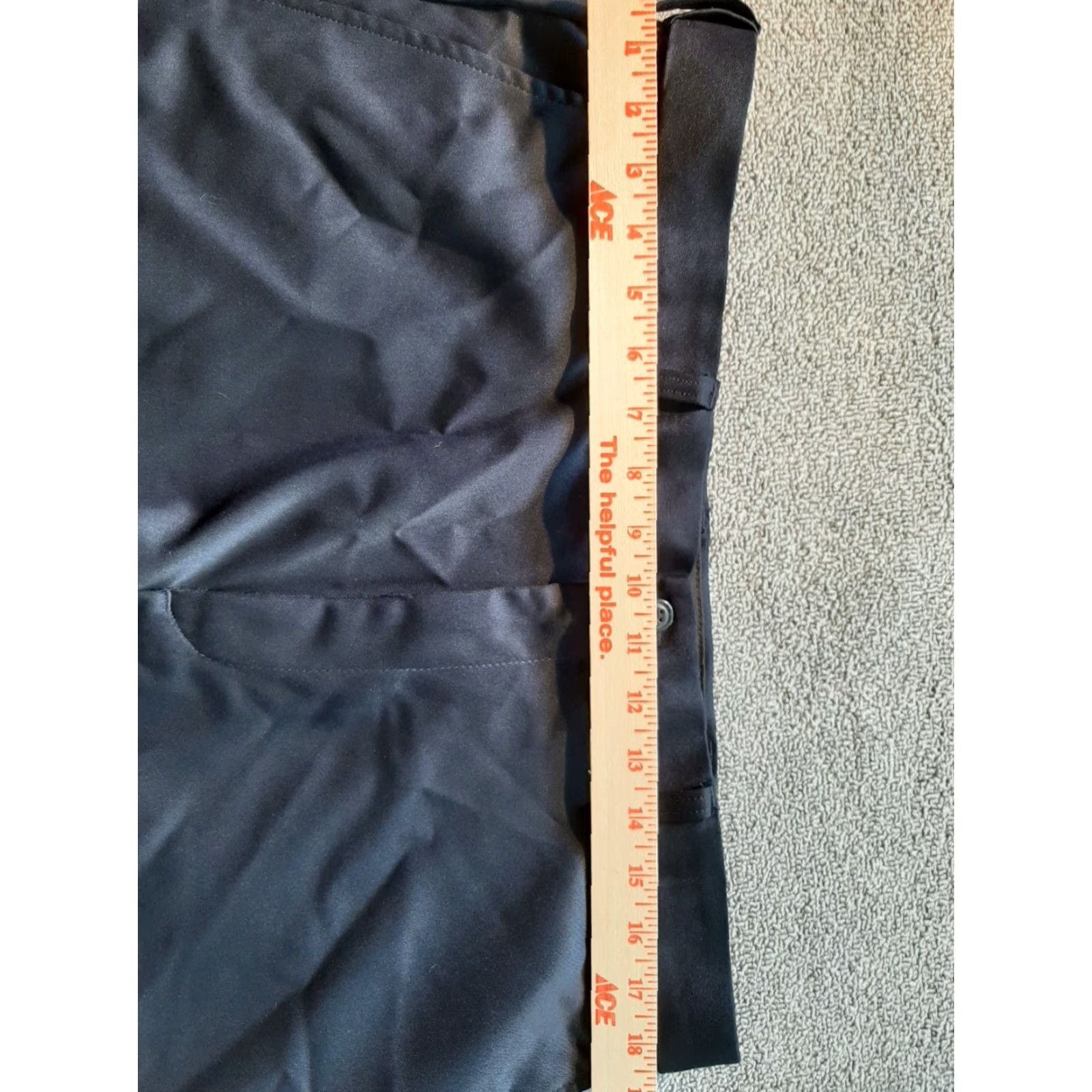 Haggar Haggar Mens Pants Dark Blue 36 x 29 Size US 36 / EU 52 - 3 Thumbnail