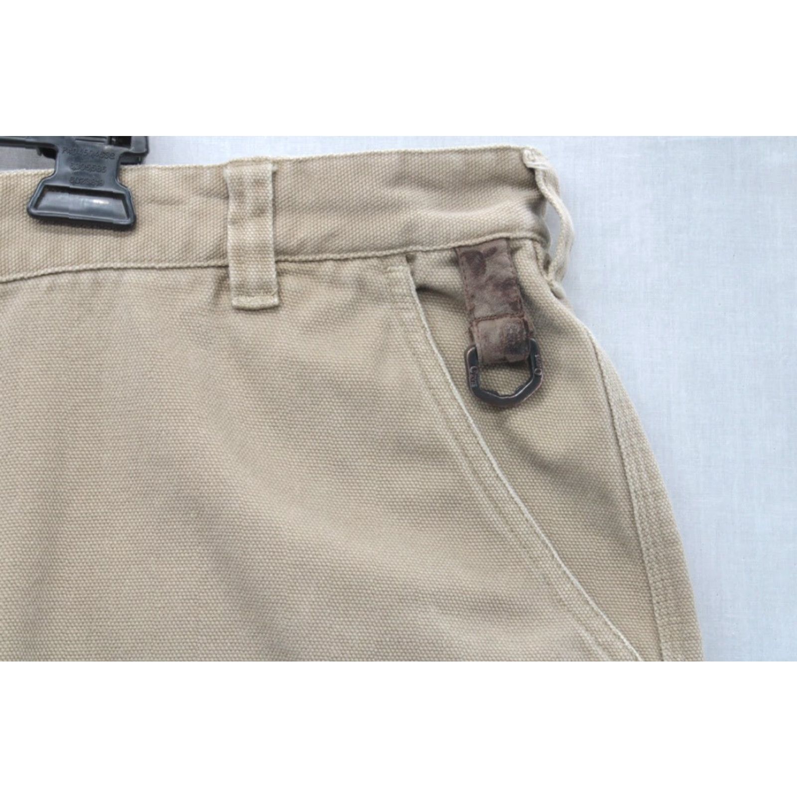 Orvis Orvis Canvas Pants Men's 38x31 Khaki Heavy Cotton Leather Trim Outdoors Fishing Size US 38 / EU 54 - 3 Thumbnail