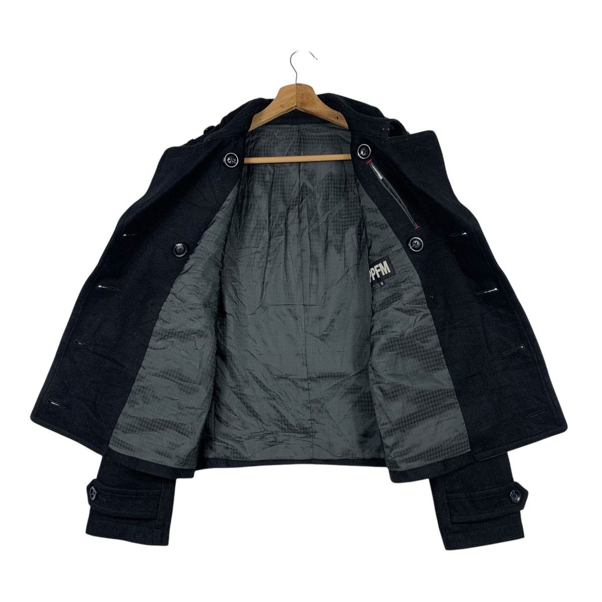 PPFM Peyton Place For Men PPFM Japanese Brand Wool Peacoat Jacket Size US S / EU 44-46 / 1 - 3 Thumbnail