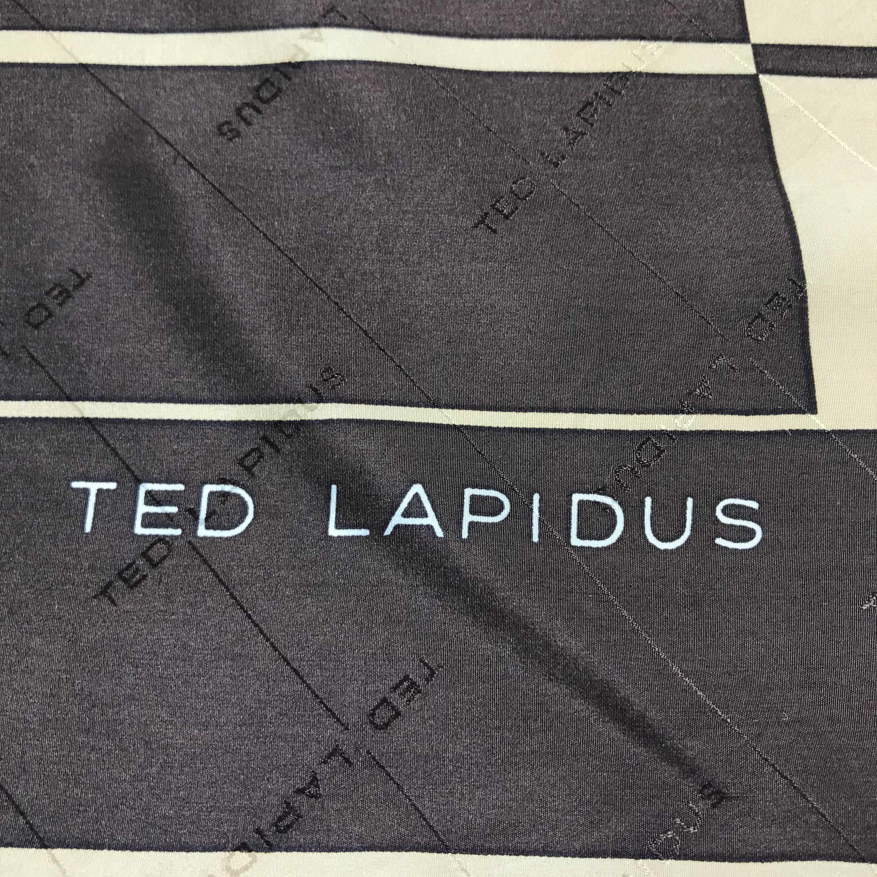 TED LAPIDUS Vintage Ted Lapidus Silk Scarf M107 Size ONE SIZE - 4 Thumbnail