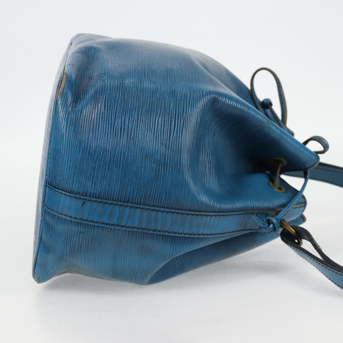 Louis Vuitton LOUIS VUITTON Epi Petit Noe Shoulder Bag Blue M44105 Size ONE SIZE - 5 Thumbnail