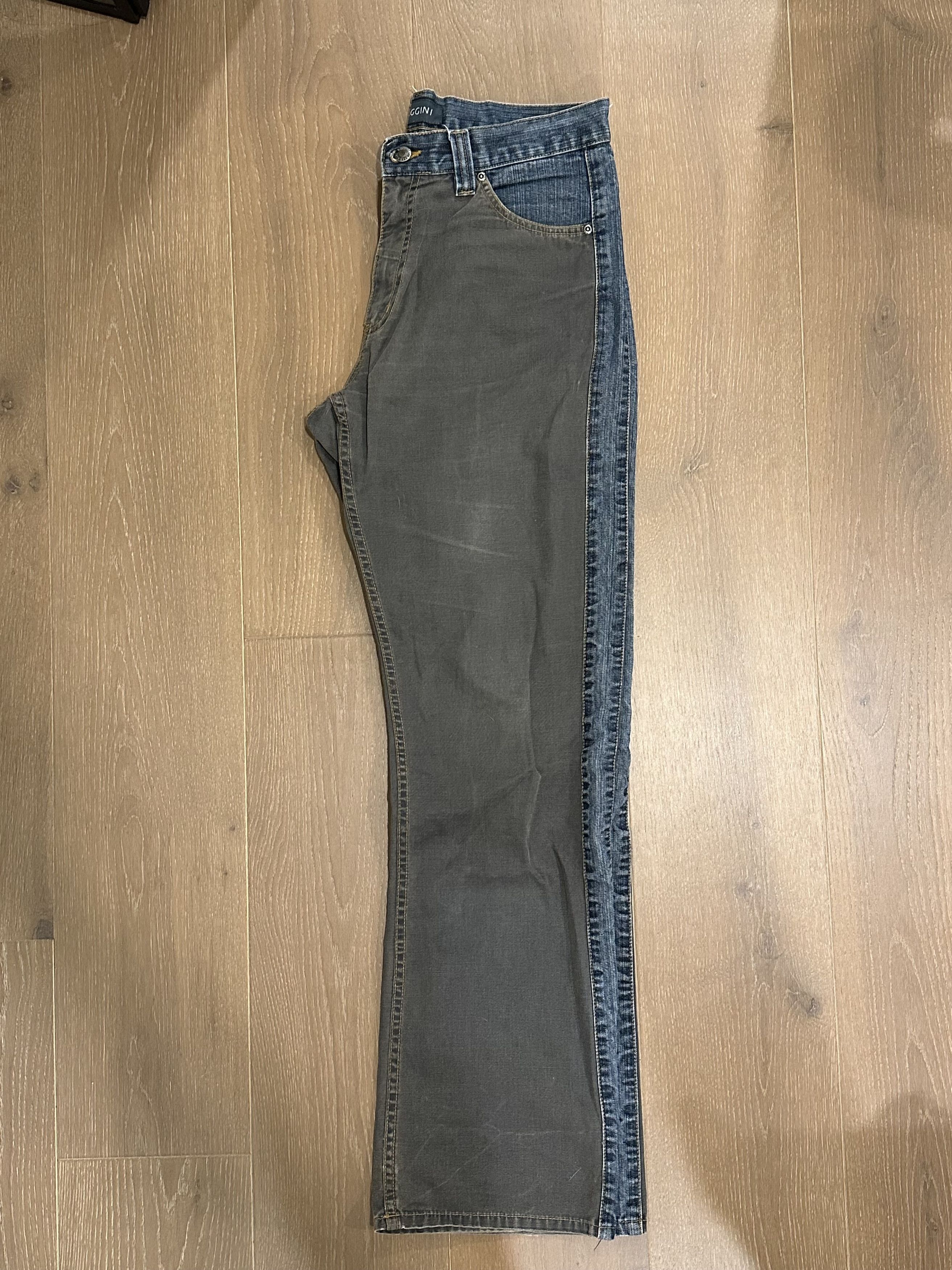 Vintage Vintage Biaggini Recontructed Hybrid Jean Size US 33 - 3 Thumbnail