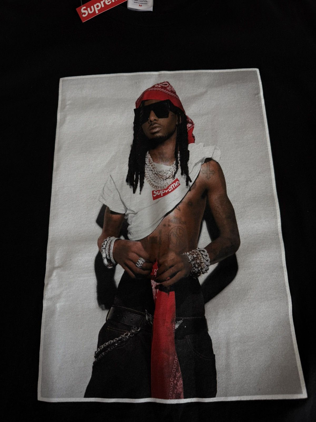 Supreme Supreme x Playboi Carti T-shirt Size US M / EU 48-50 / 2 - 2 Thumbnail