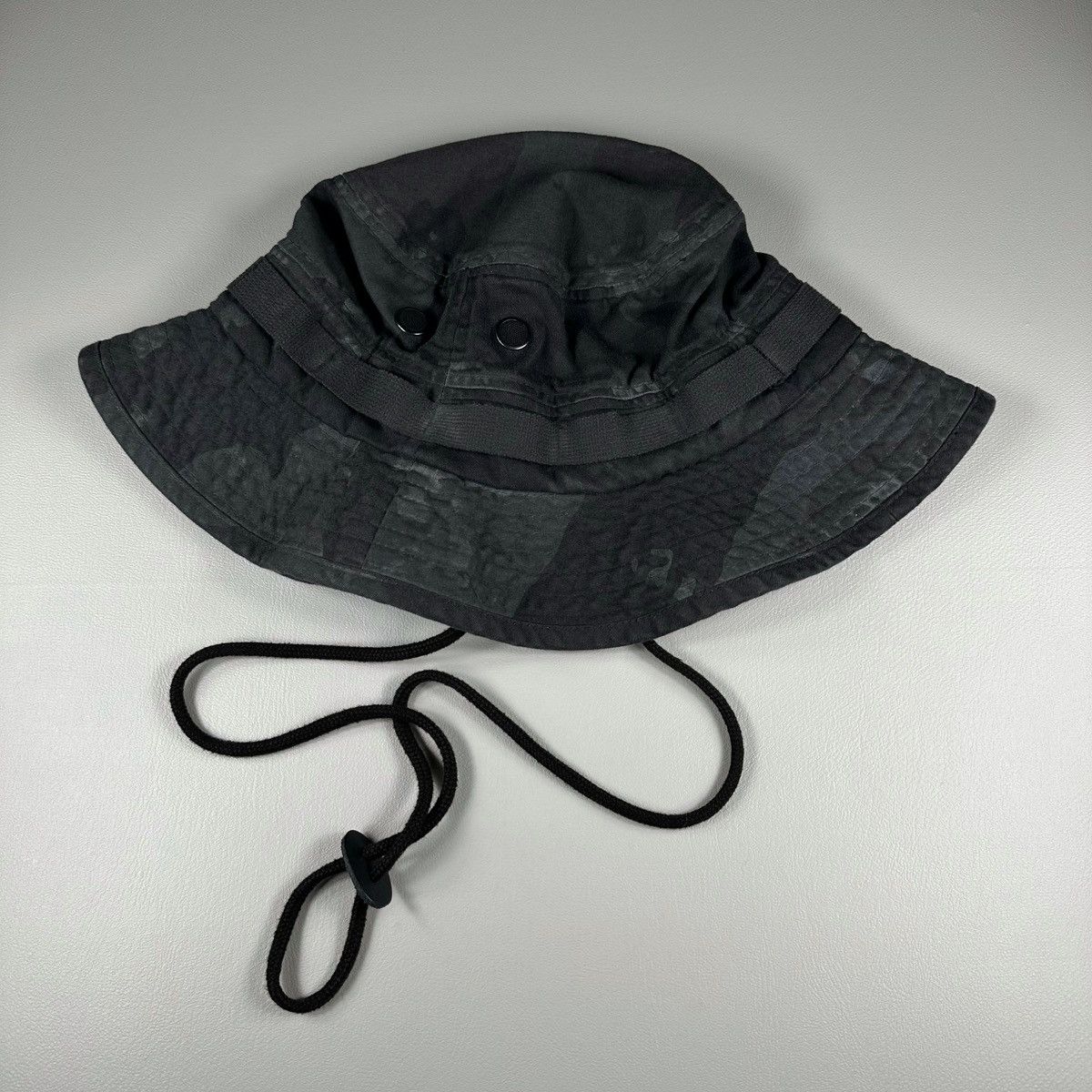 Supreme Rare Supreme Overdyed Camo Black Boonie Hat SS21 Size ONE SIZE - 3 Thumbnail
