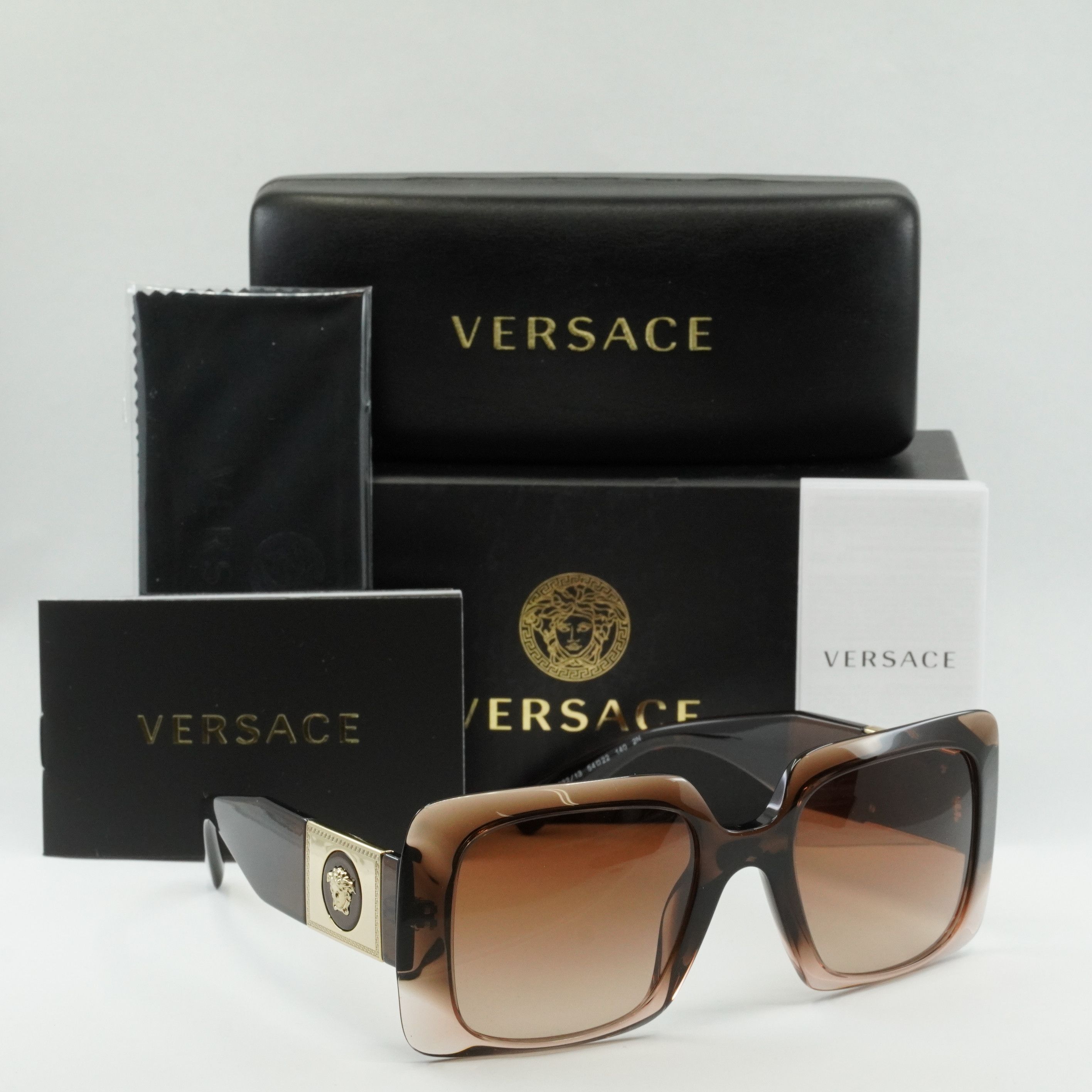 Versace Versace VE4405 533213 Sunglasses Brown Gradient Frame Size ONE SIZE - 9 Thumbnail