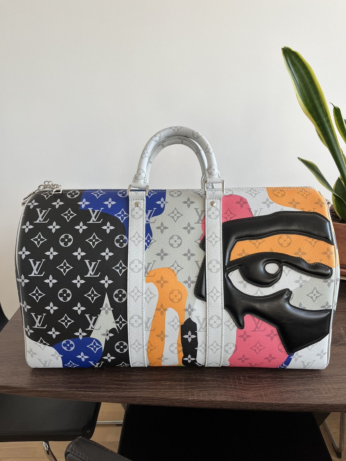 Louis Vuitton Louis Vuitton Keepall 45 x KidSuper – Multicolor Size ONE SIZE - 1 Thumbnail