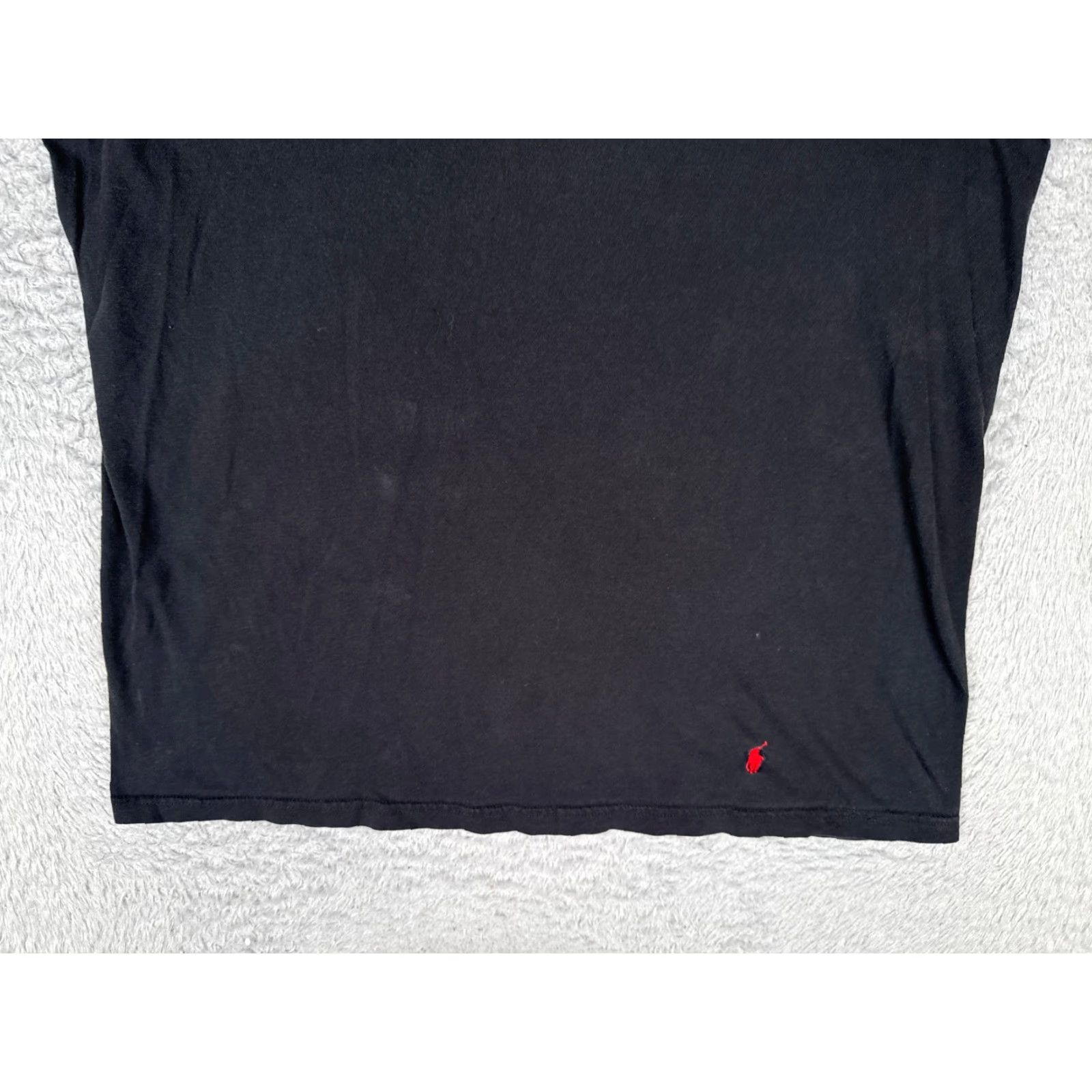 Ralph Lauren Polo Ralph Lauren Shirt Men Large Black Short Sleeve V-Neck 100% Cotton READ Size US L / EU 52-54 / 3 - 5 Thumbnail