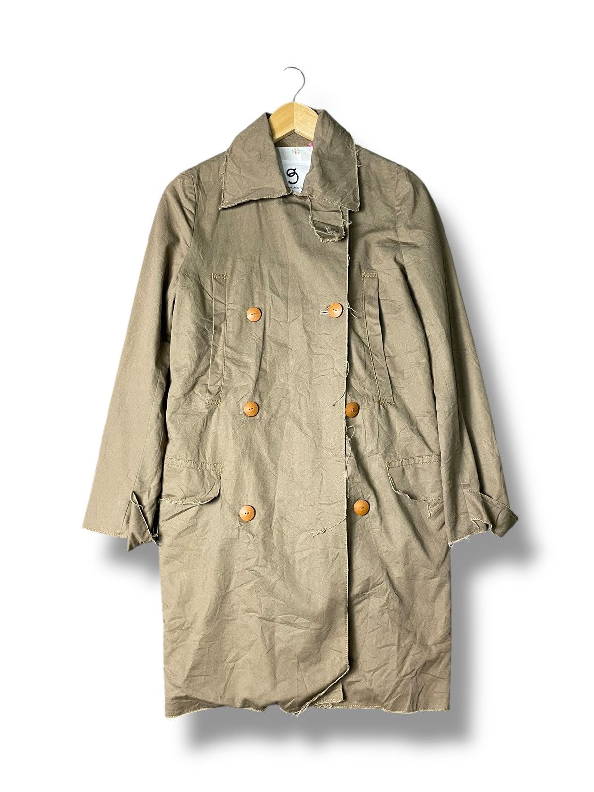 GG ET MARIA Double Breasted Light Coat (114)