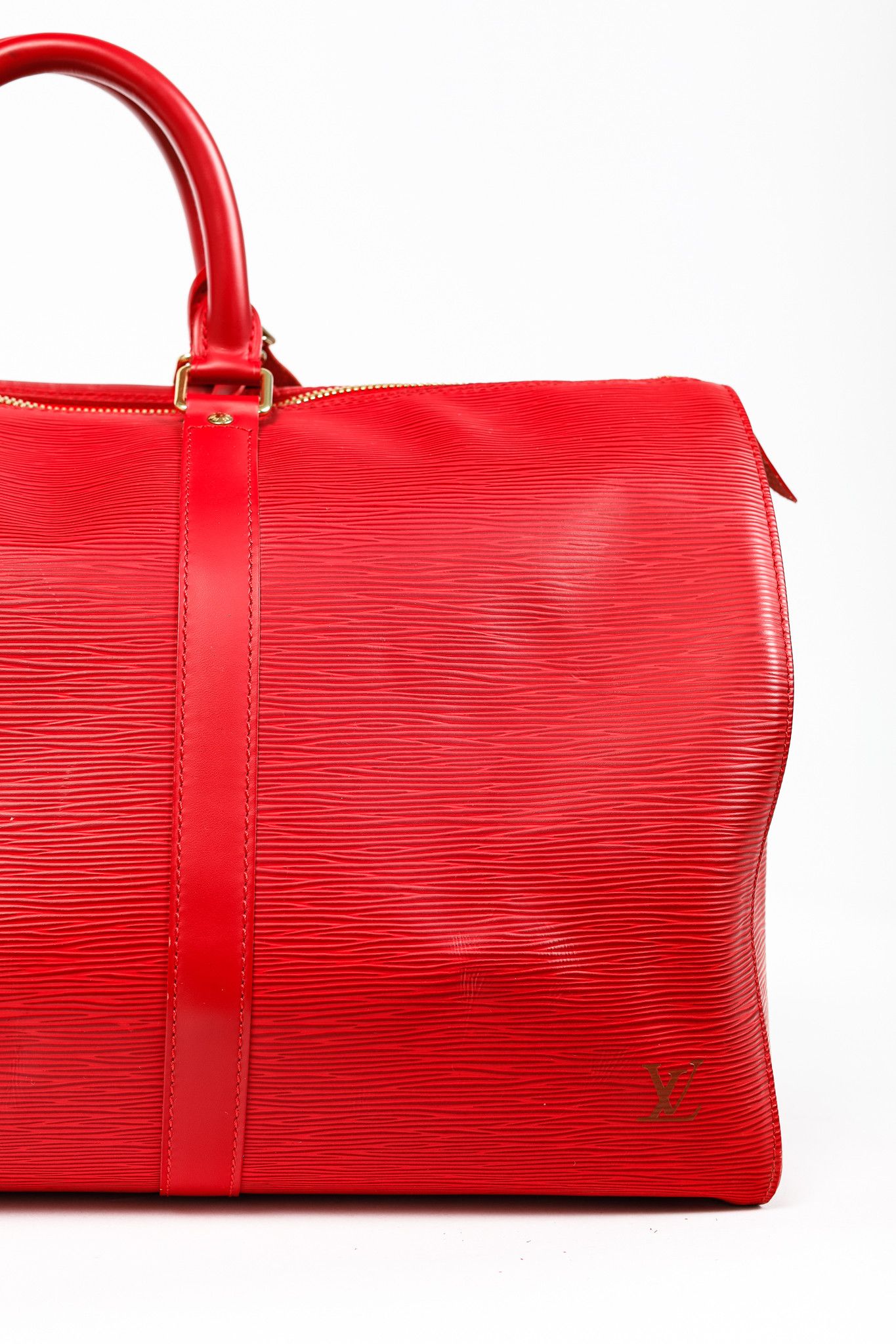 Louis Vuitton Louis Vuitton Keepall 45 Epi Leather Duffle Bag Size ONE SIZE - 6 Thumbnail