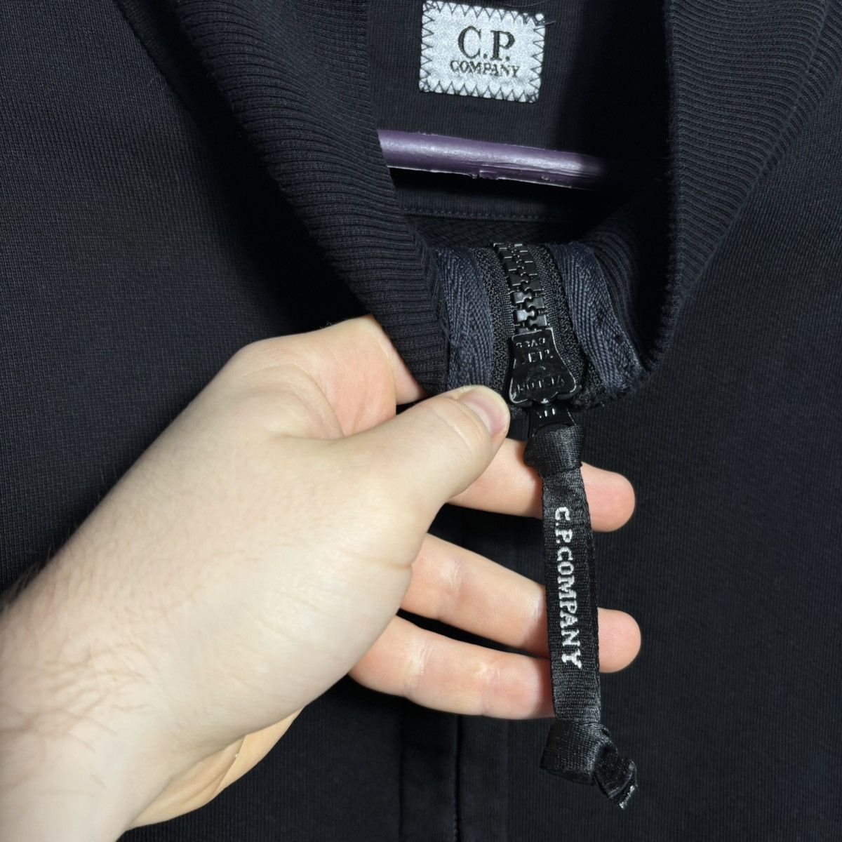 C.P. Company C.P. Company zip black sweatshirt M size Size US M / EU 48-50 / 2 - 10 Thumbnail
