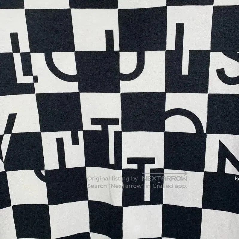 Louis Vuitton Louis Vuitton Checkerboard Graphic T-Shirt . Size US L / EU 52-54 / 3 - 4 Thumbnail