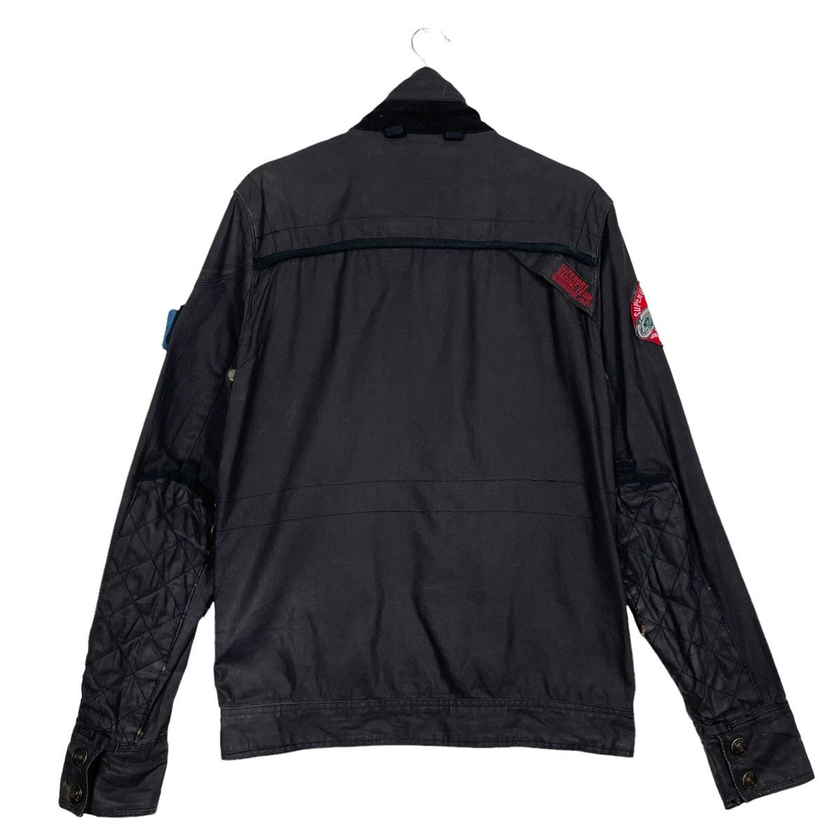 Superdry STEAL 💥SUPERDRY ROOKIE BIKER ZIPPER JACKET Size US L / EU 52-54 / 3 - 8 Thumbnail