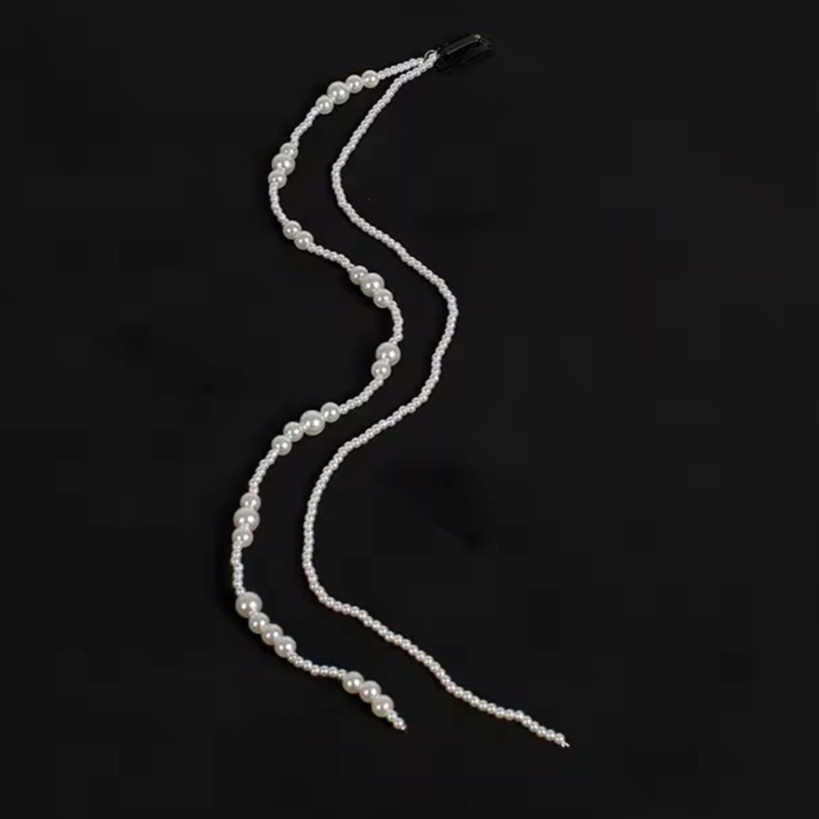 Guess 1pc Guess pearls tassels 6 choices Hair Clips Dreadlocks 19” Size ONE SIZE - 4 Thumbnail