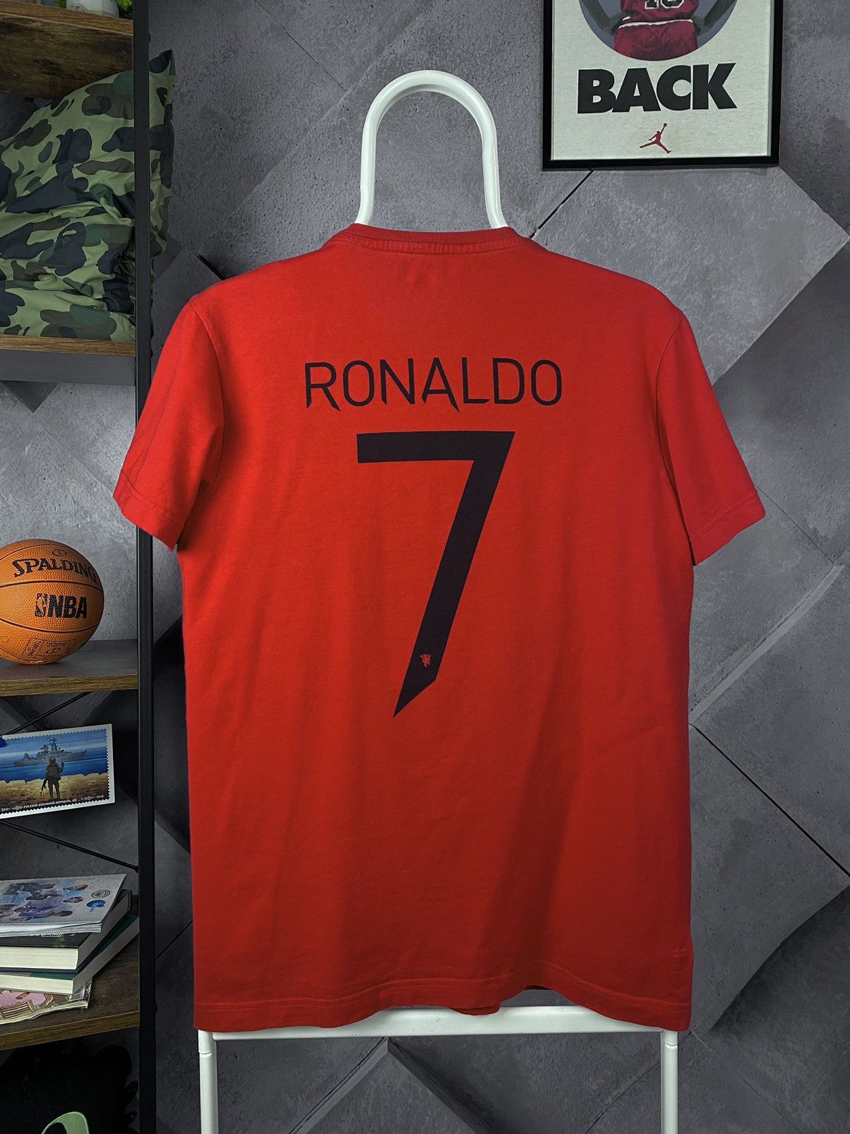 Adidas Adidas Manchester United Ronaldo T-Shirt Size US S / EU 44-46 / 1 - 1 Thumbnail