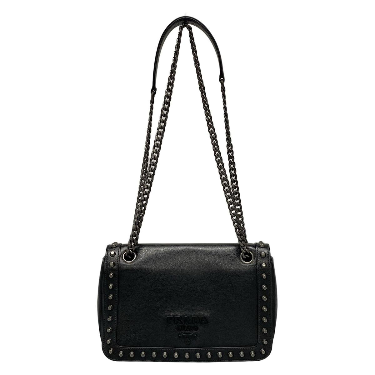 Prada PRADA Logo Shoulder Bag 1BD147 Size ONE SIZE - 1 Thumbnail