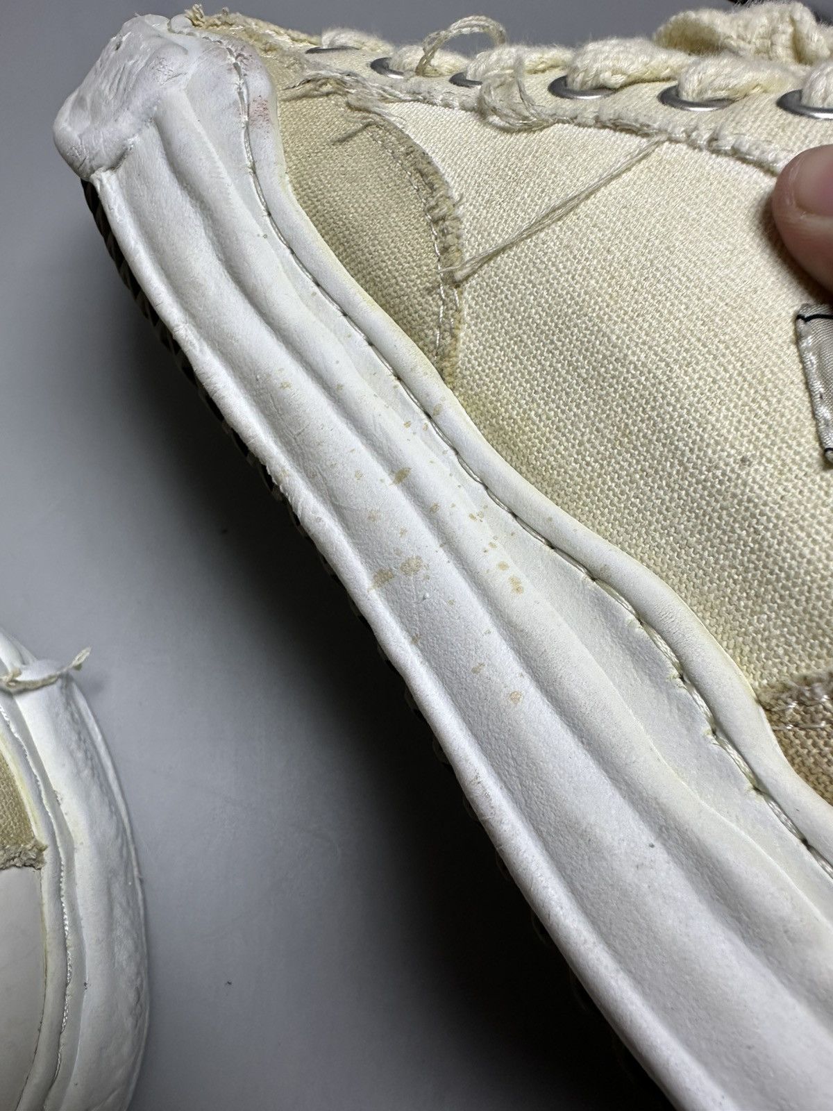 Maison MIHARA YASUHIRO × Nigel Cabourn MMY x Nigel Cabourn - Peterson Low OG Sole - Beige Size US 10 / EU 43 - 9 Thumbnail